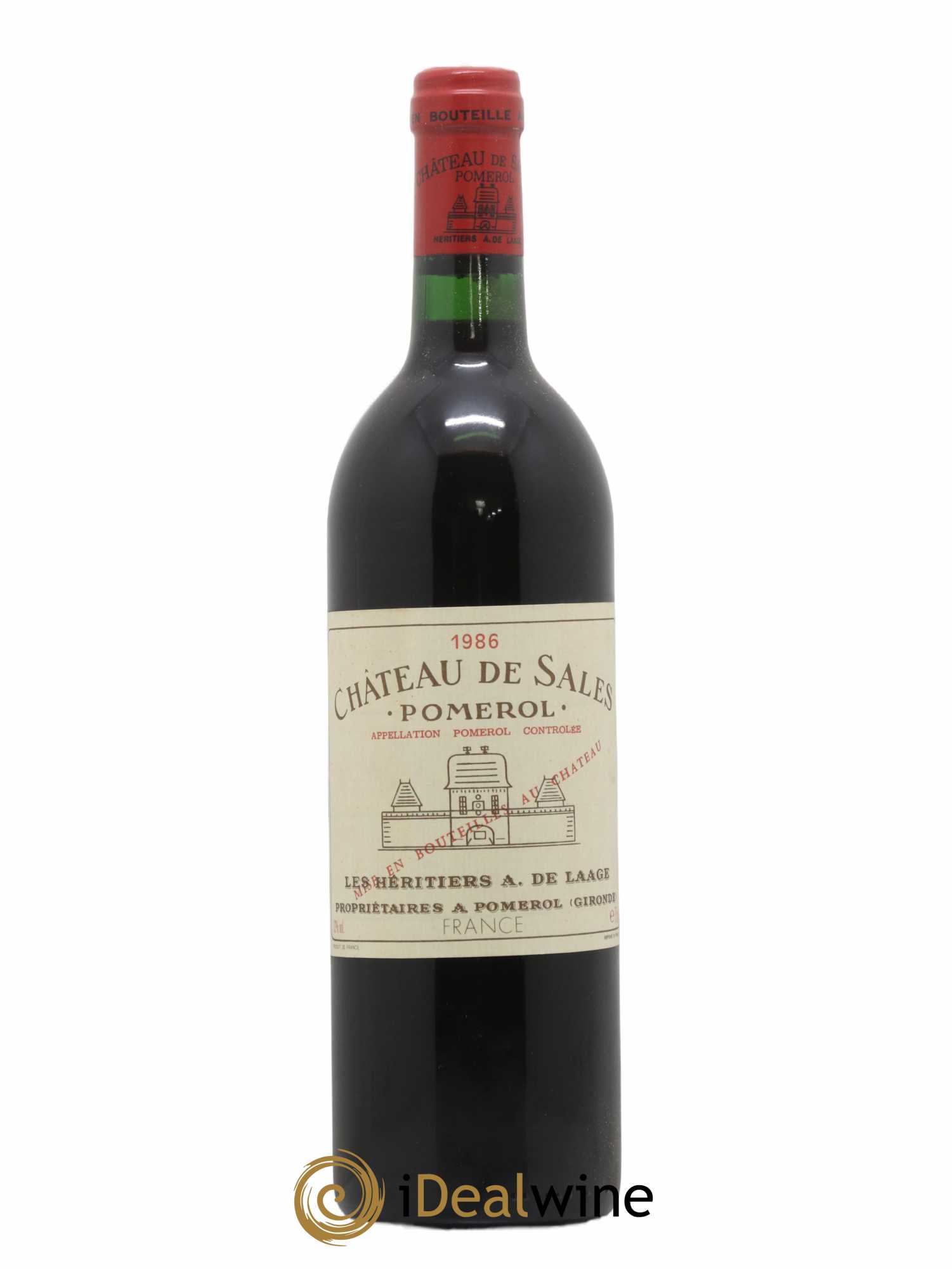 Château de Sales 1986 - Lot de 1 bouteille - 0