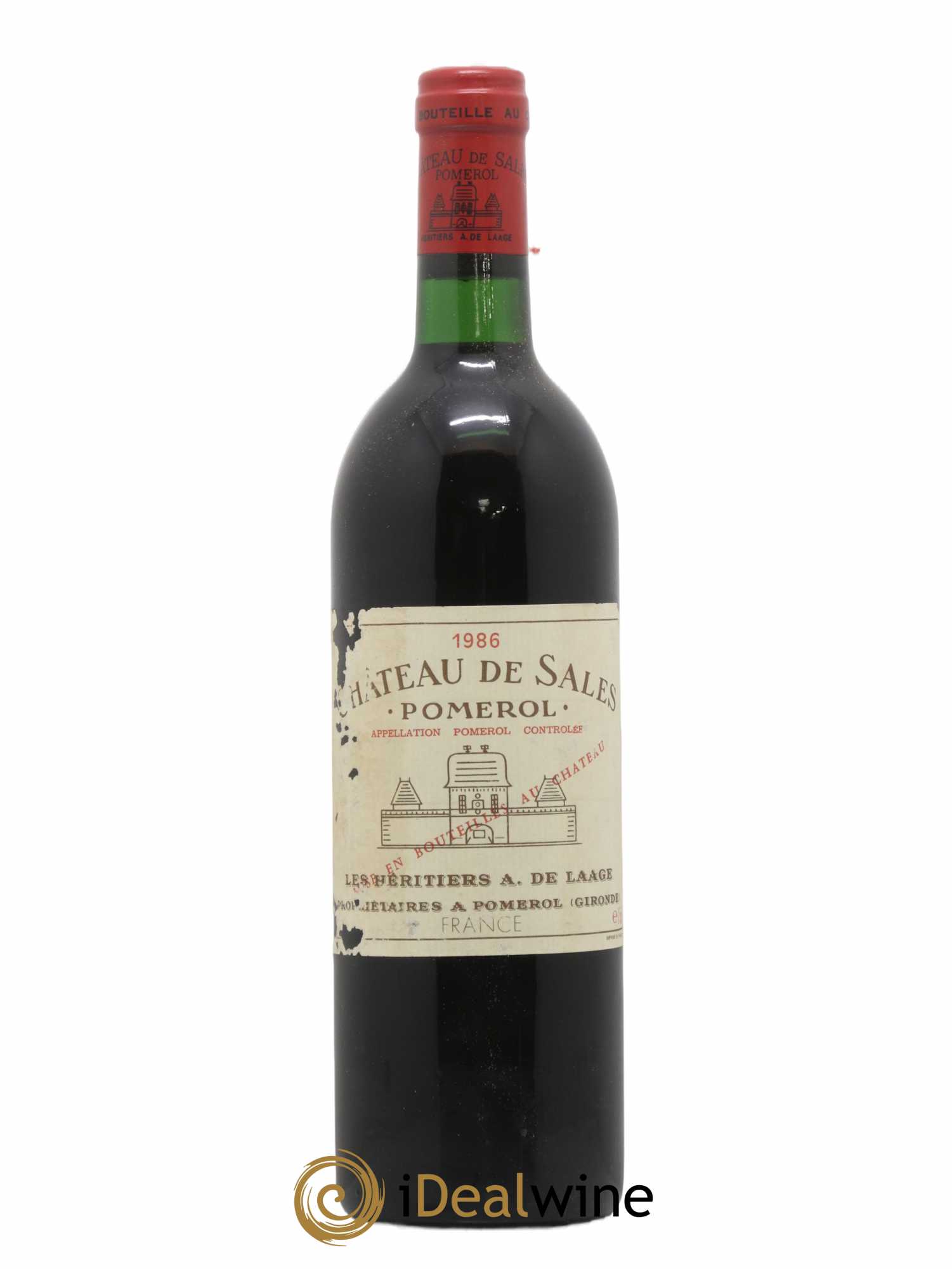 Château de Sales 1986 - Lot de 1 bouteille - 0
