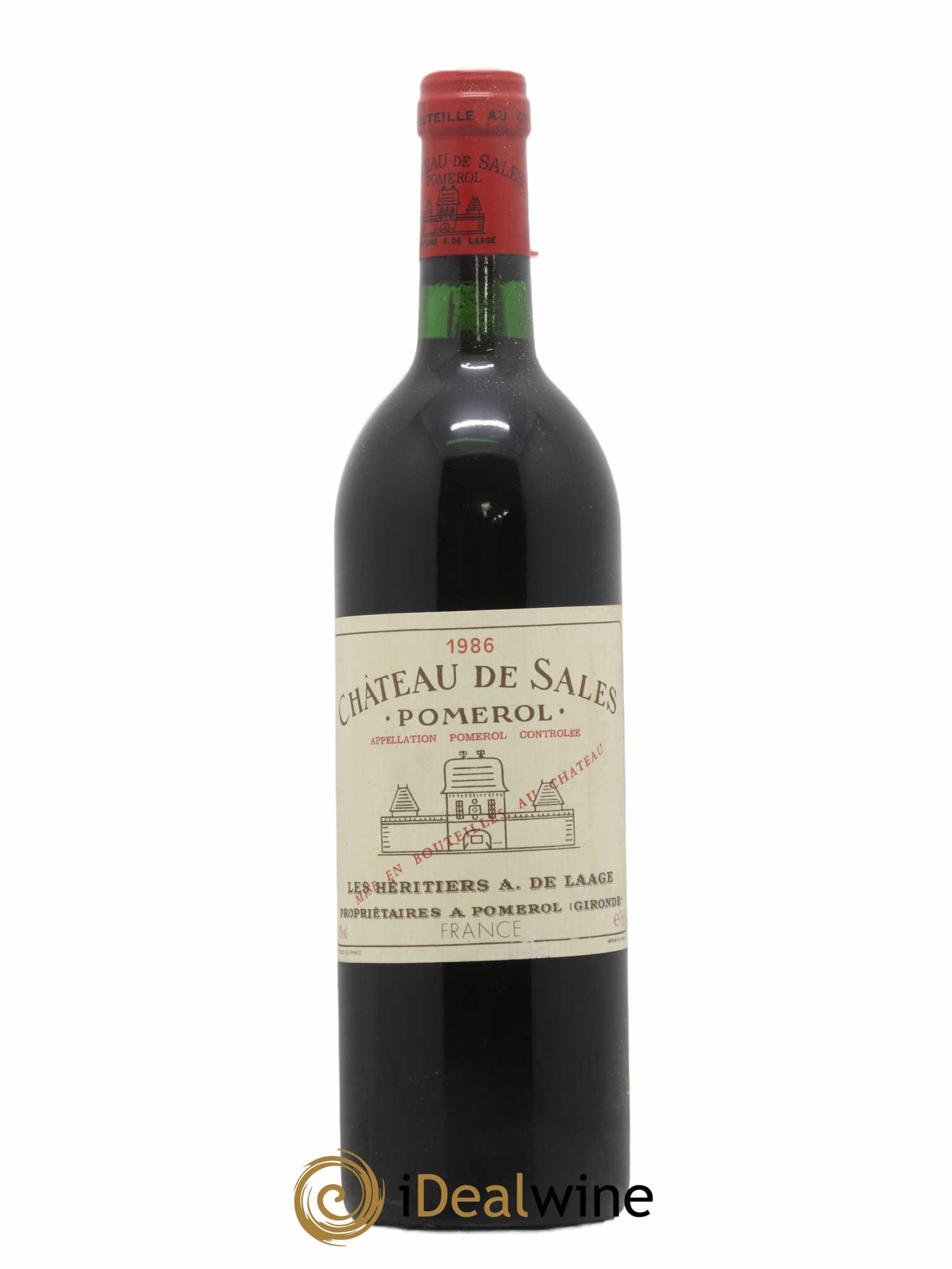 Château de Sales 1986 - Lot de 1 bouteille - 0