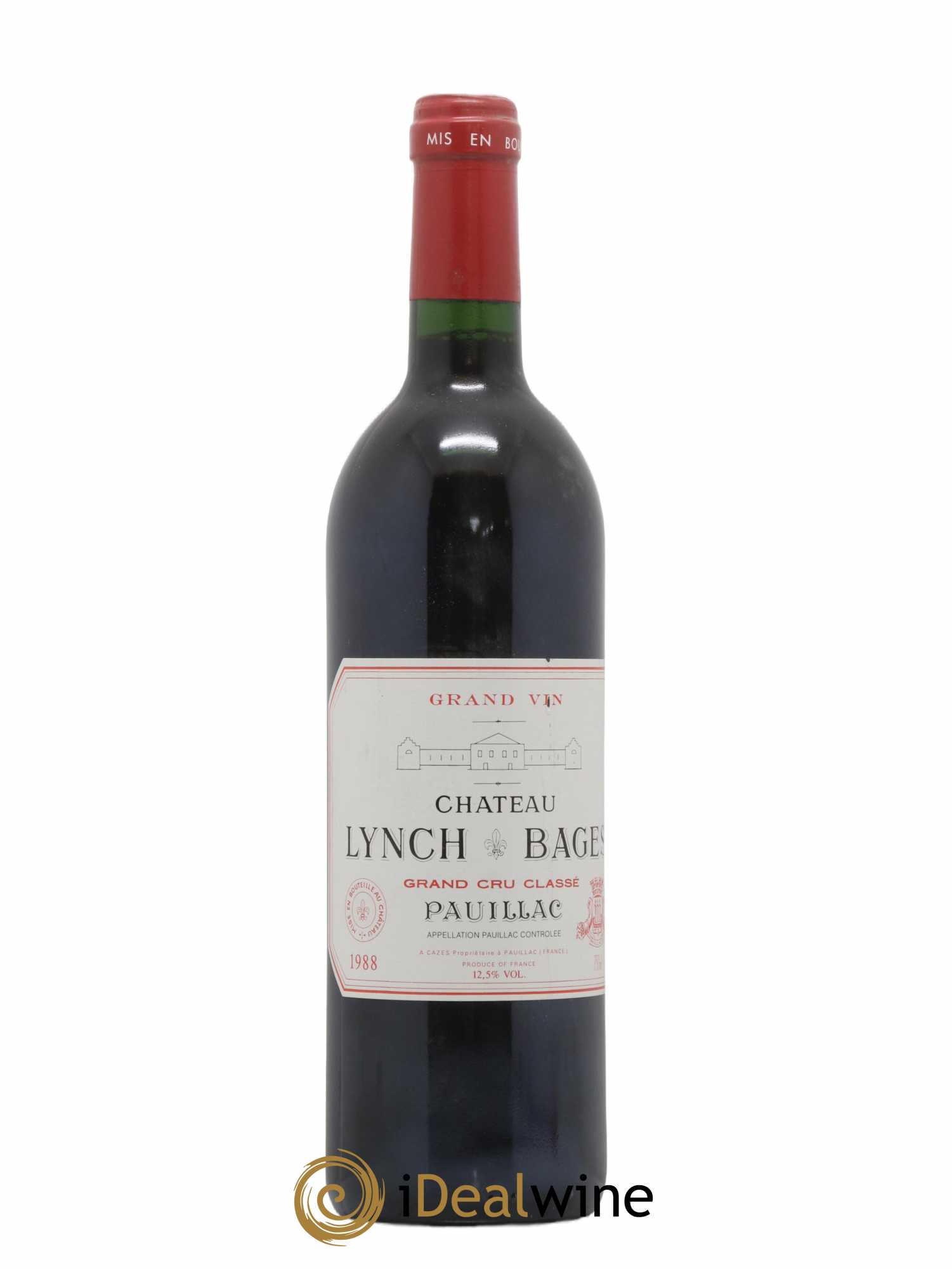 Château Lynch Bages 5ème Grand Cru Classé 1988 - Lot de 1 bouteille - 0