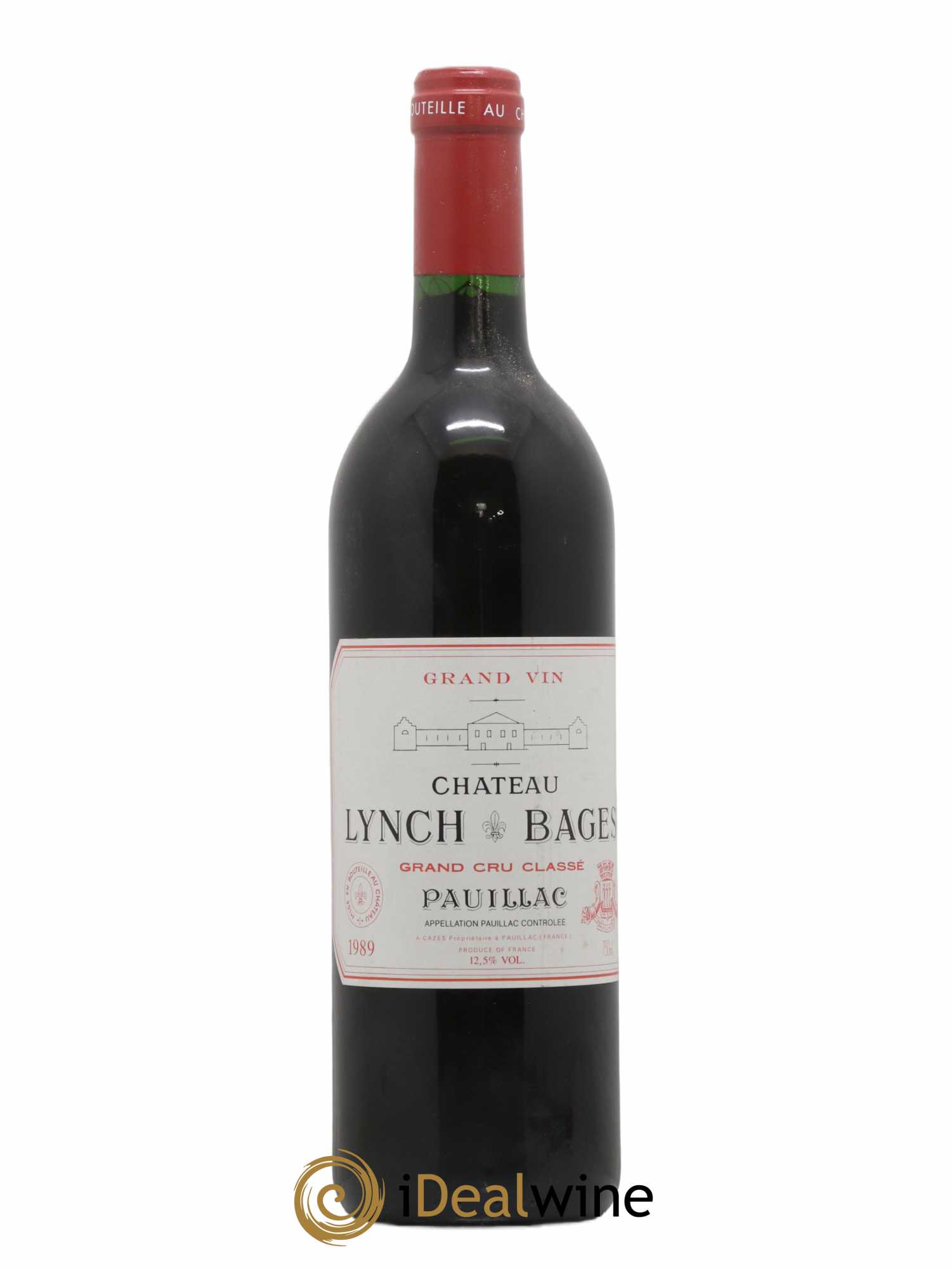 Château Lynch Bages 5ème Grand Cru Classé 1989 - Lot de 1 bouteille - 0