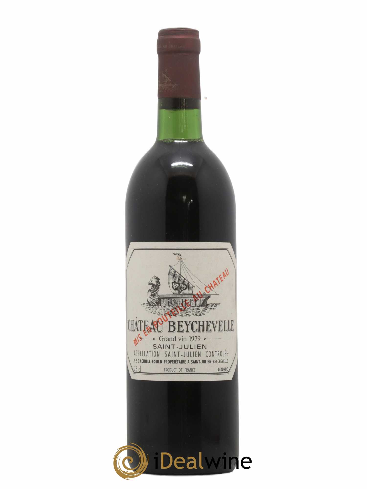 Château Beychevelle 4ème Grand Cru Classé 1979 - Lot de 1 bouteille - 0