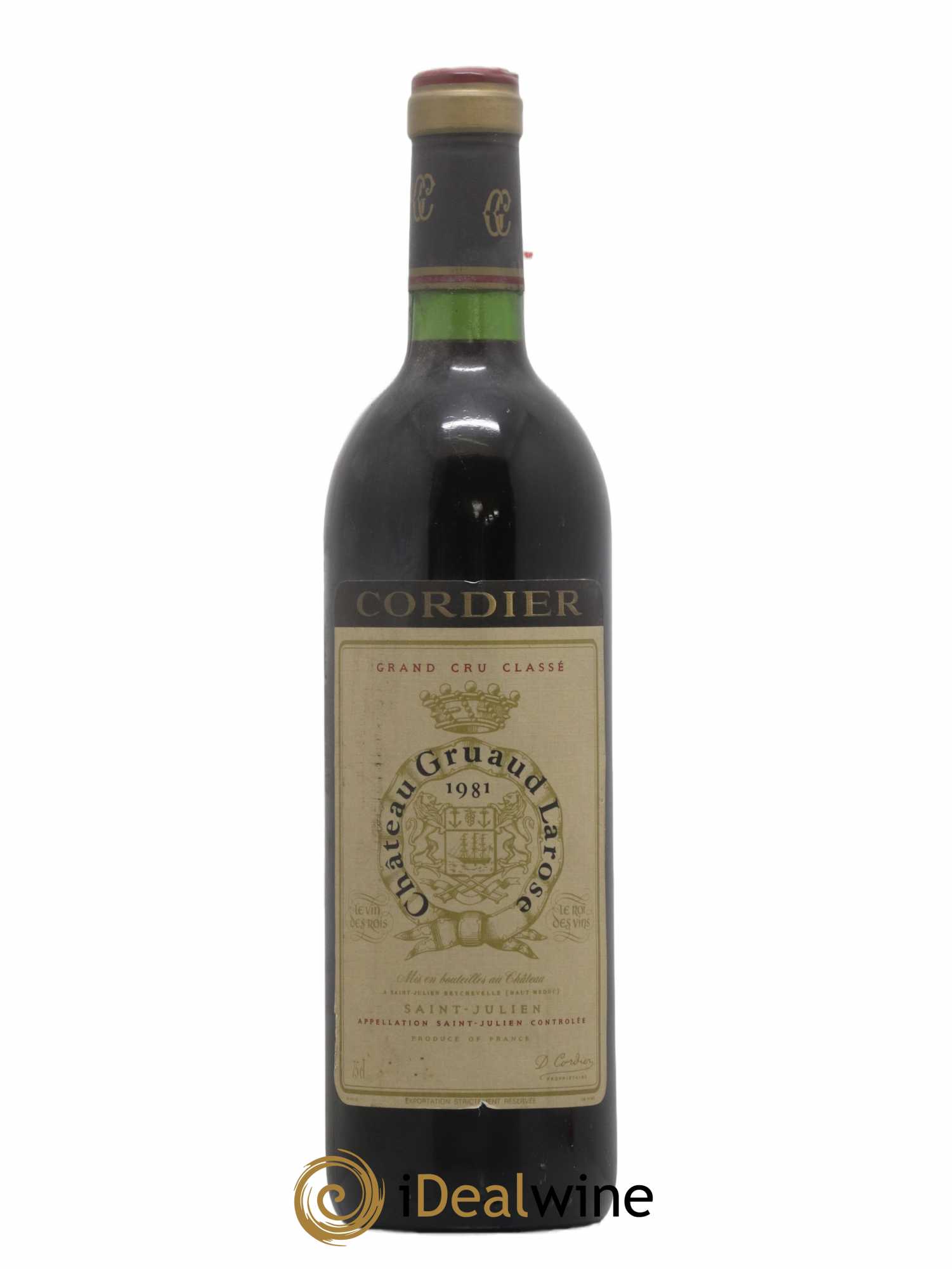Château Gruaud Larose 2ème Grand Cru Classé 1981 - Lot de 1 bouteille - 0