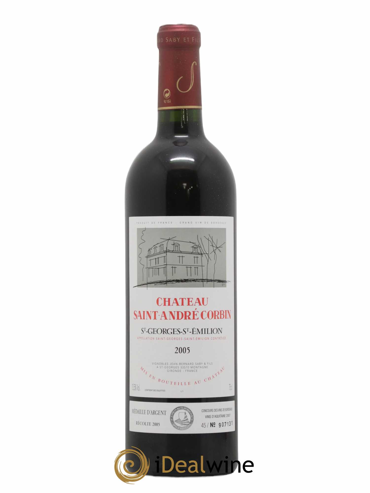 Château Saint-Georges Saint André Corbin 2005 - Lot of 1 bottle - 0