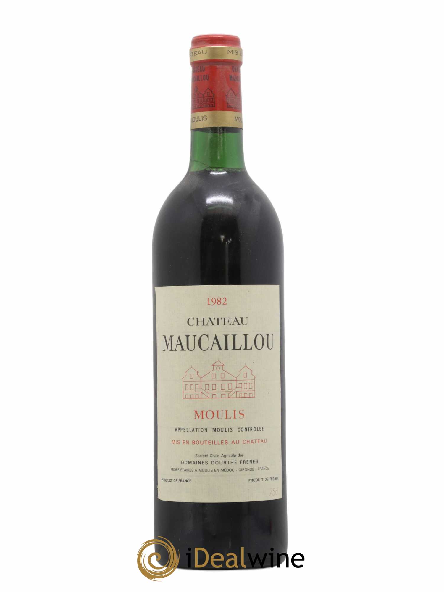 Château Maucaillou 1982 - Lot de 1 bouteille - 0
