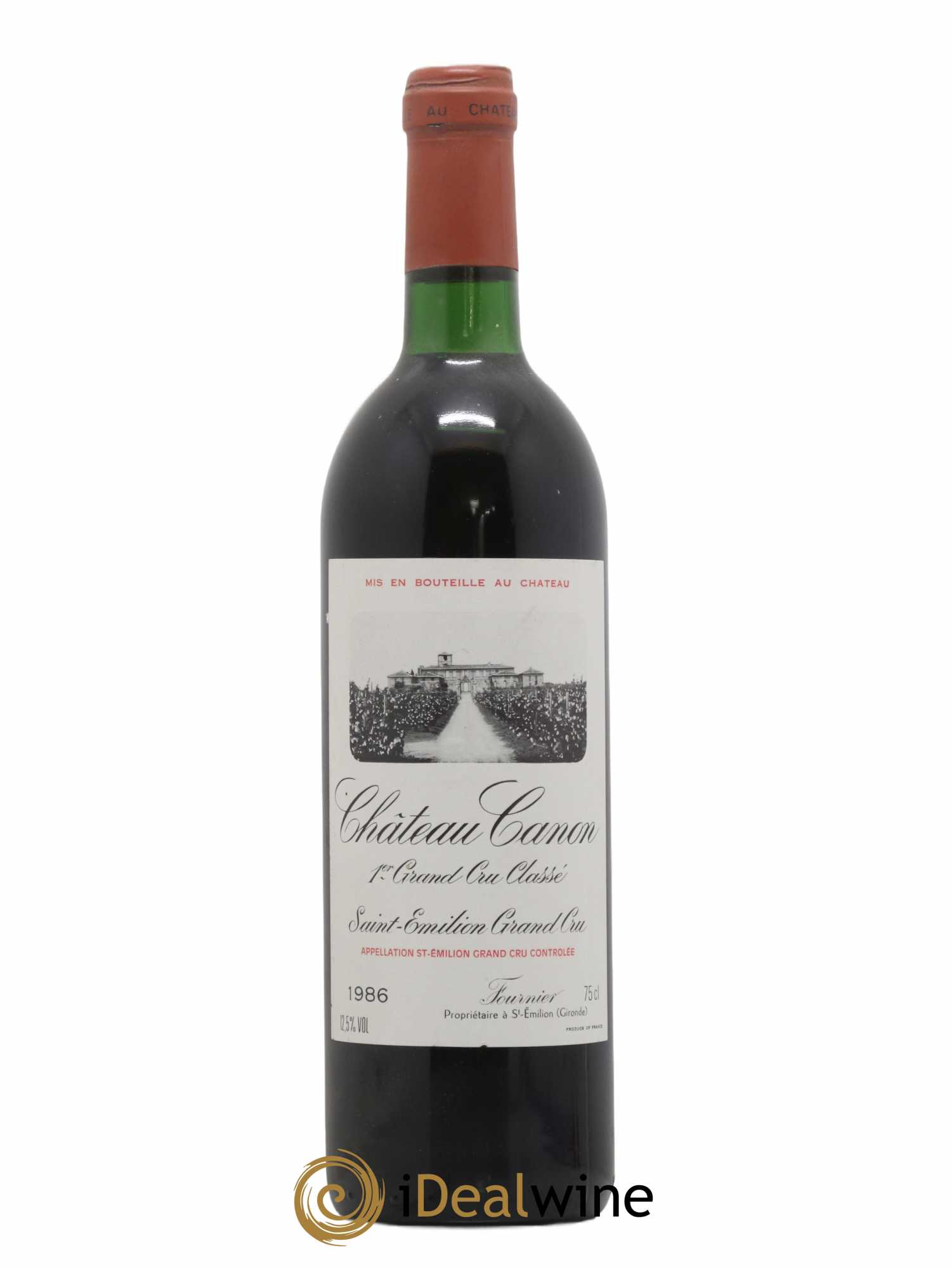 Château Canon 1er Grand Cru Classé B 1986 - Lot de 1 bouteille - 0