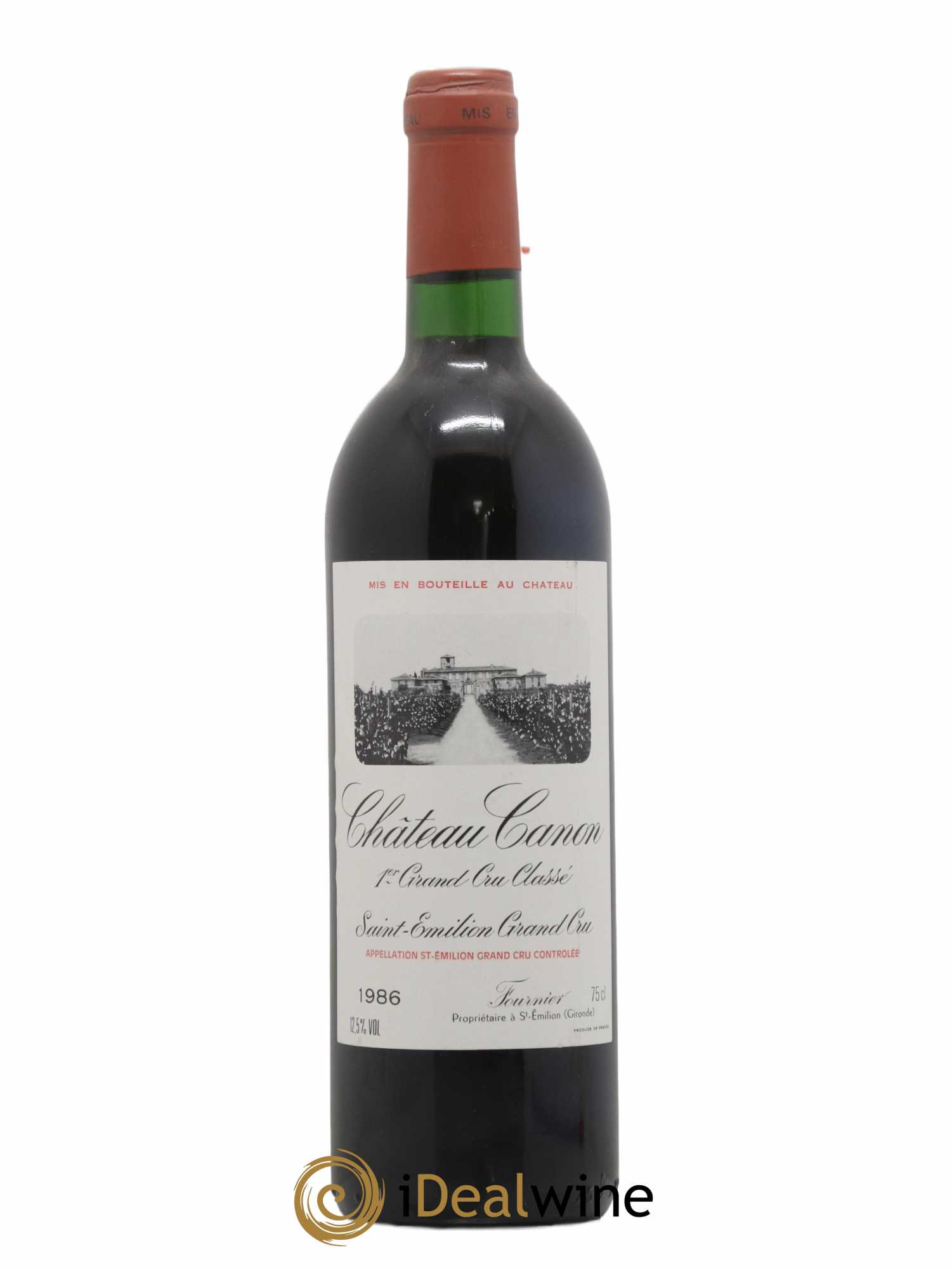 Château Canon 1er Grand Cru Classé B 1986 - Lot de 1 bouteille - 0