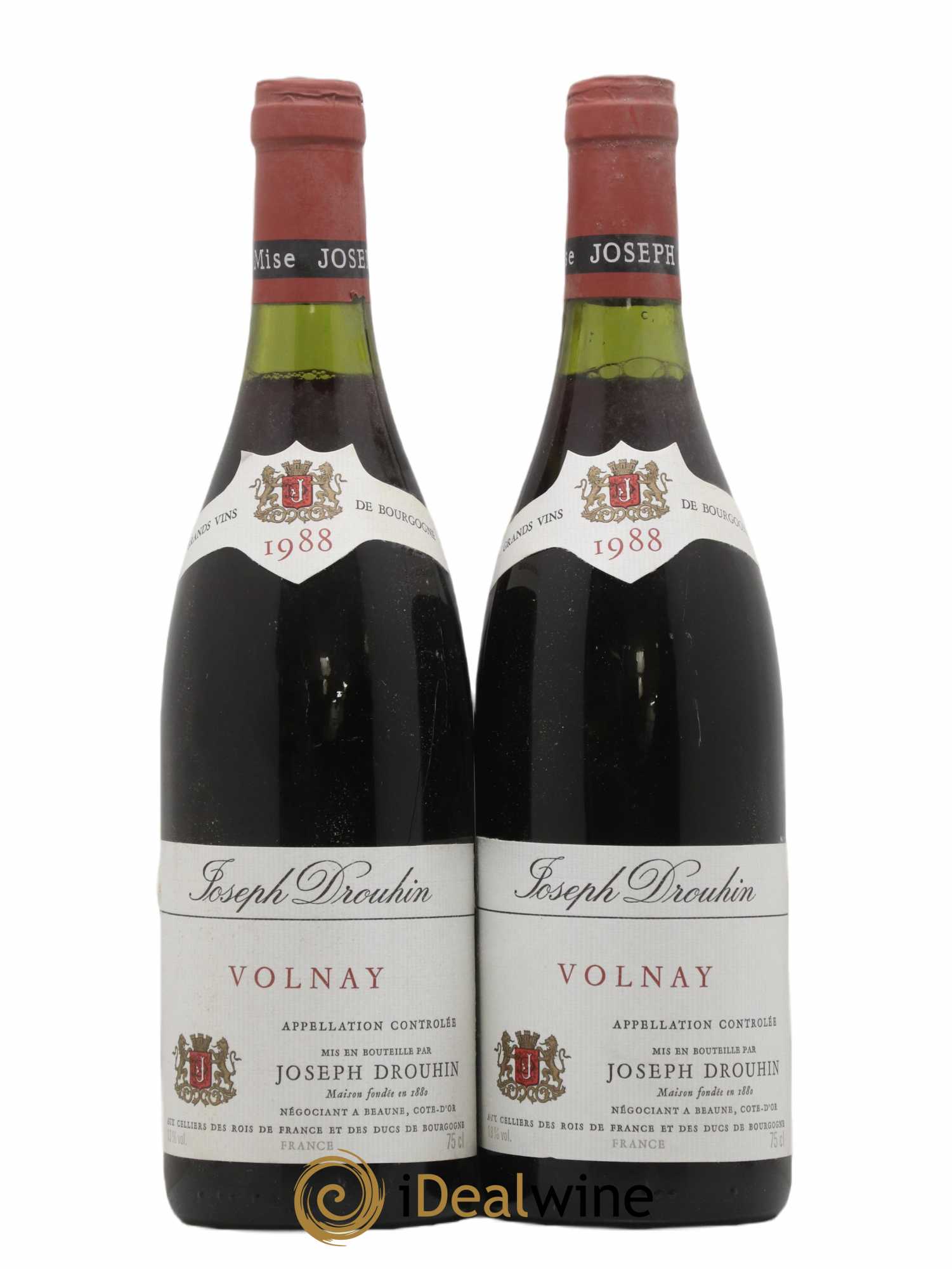 Volnay Joseph Drouhin 1988 - Lot of 2 bottles - 0