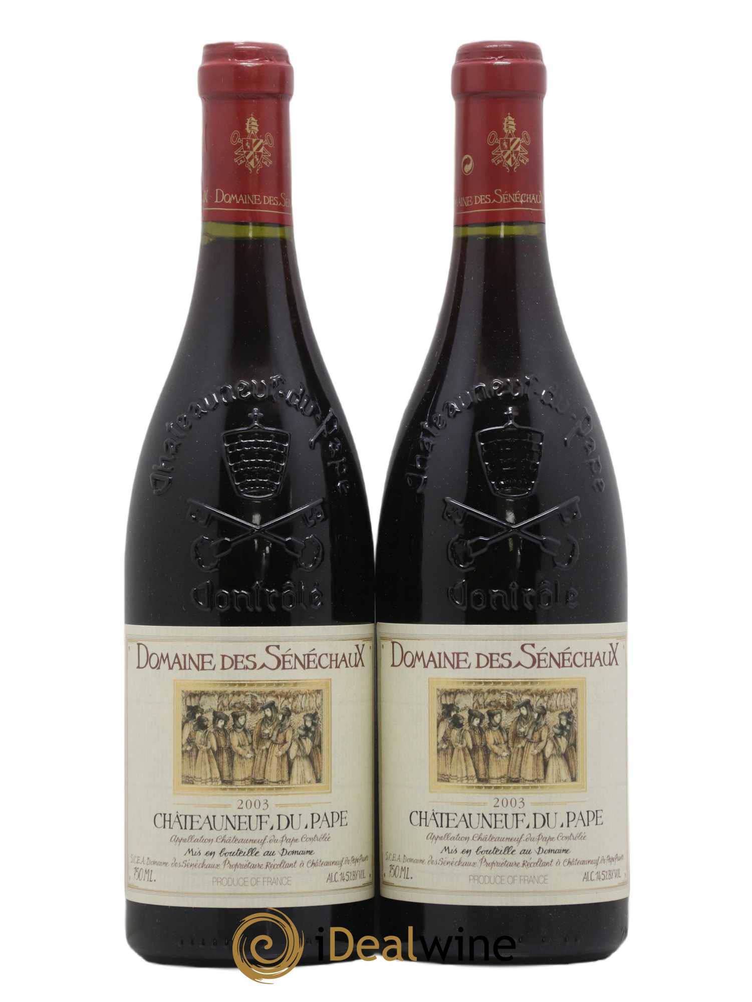 Châteauneuf-du-Pape 2003 - Posten von 2 Flaschen - 0