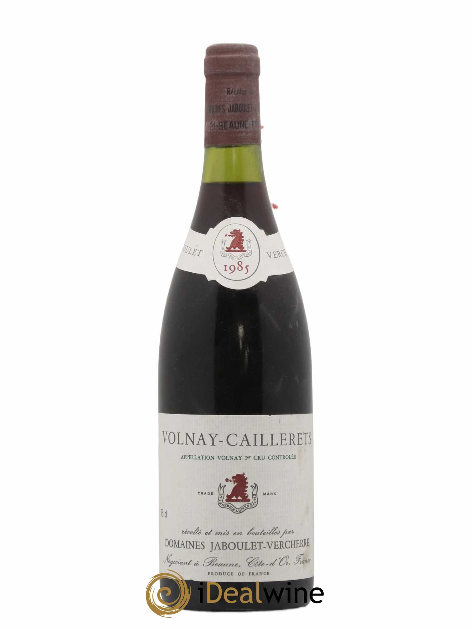 Volnay 1er Cru Caillerets Jaboulet Vercherre 1985 - Posten von 1 Flasche - 0