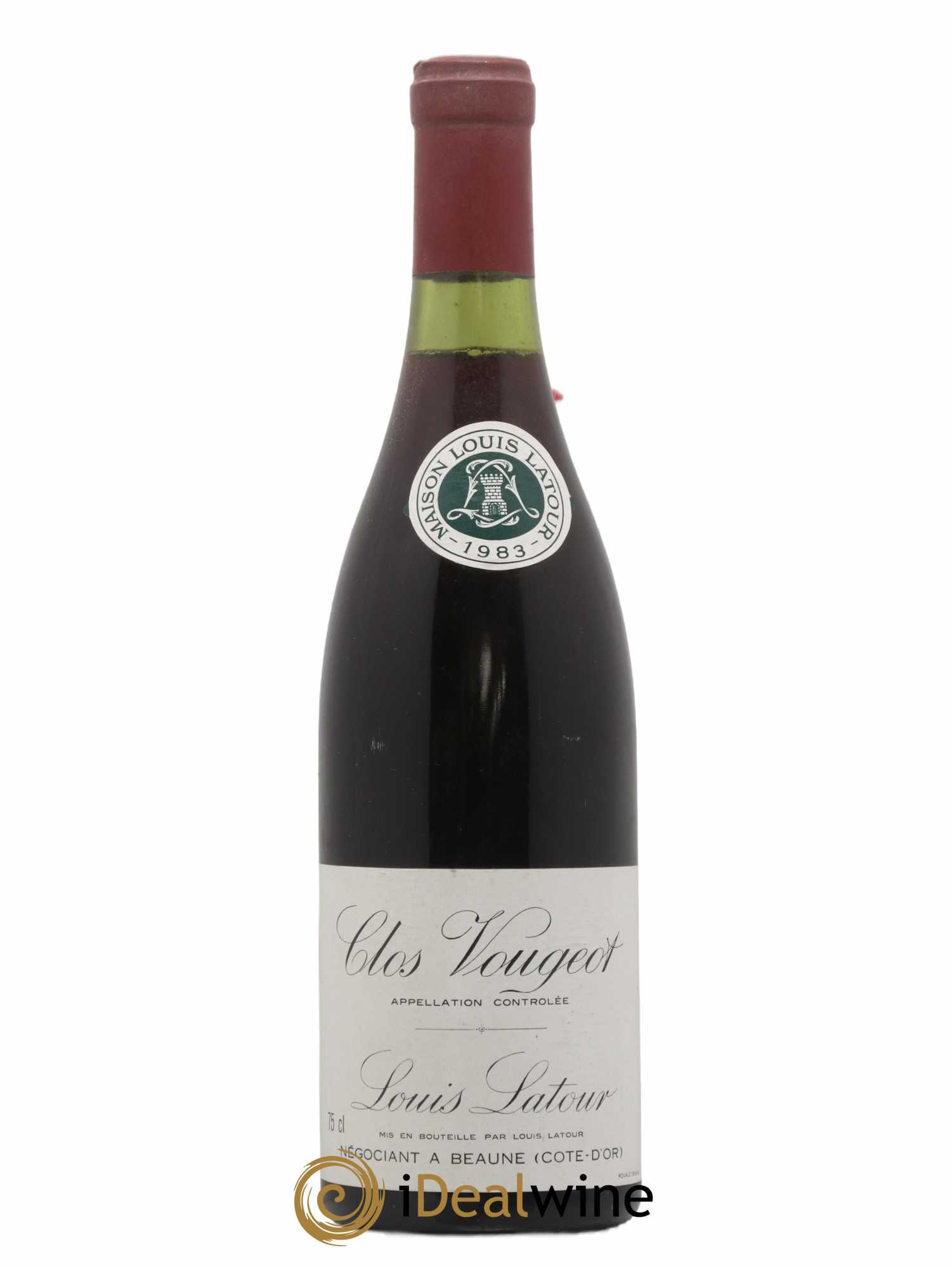Clos de Vougeot Grand Cru Louis Latour 1983 - Lot de 1 bouteille - 0