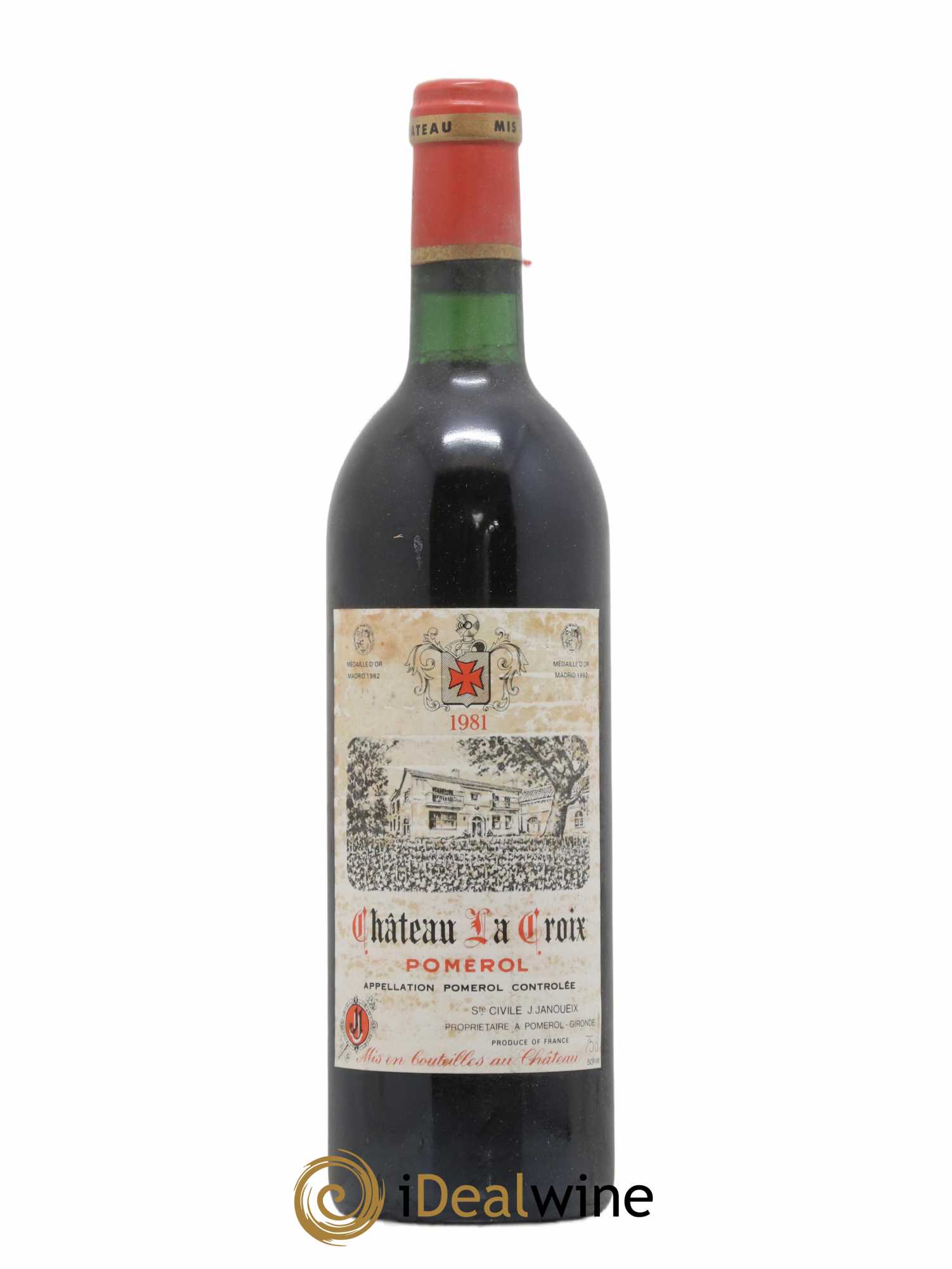 Château la Croix 1981 - Lot de 1 bouteille - 0