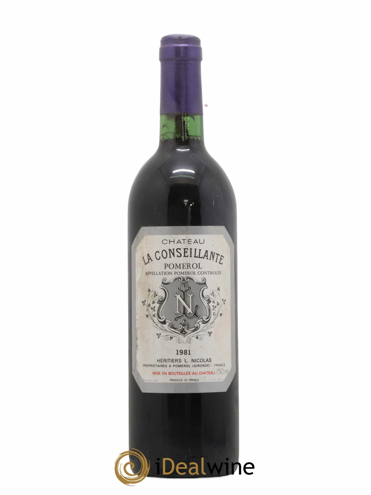 Château la Conseillante 1981 - Lot de 1 bouteille - 0