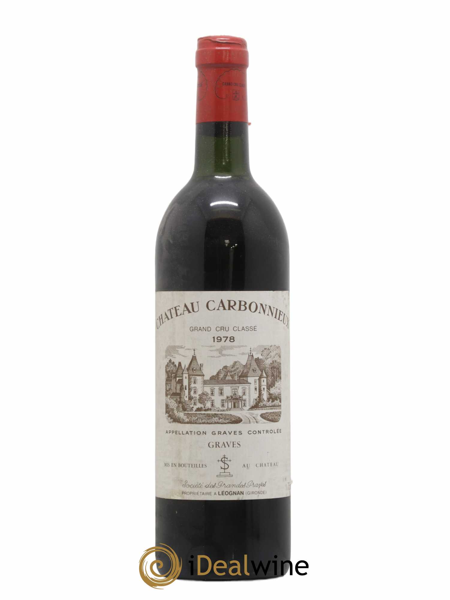Château Carbonnieux Cru Classé de Graves 1978 - Lot de 1 bouteille - 0