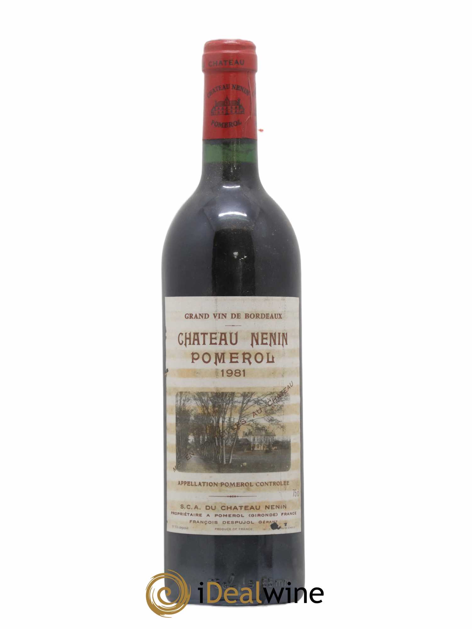 Château Nenin 1981 - Lot de 1 bouteille - 0