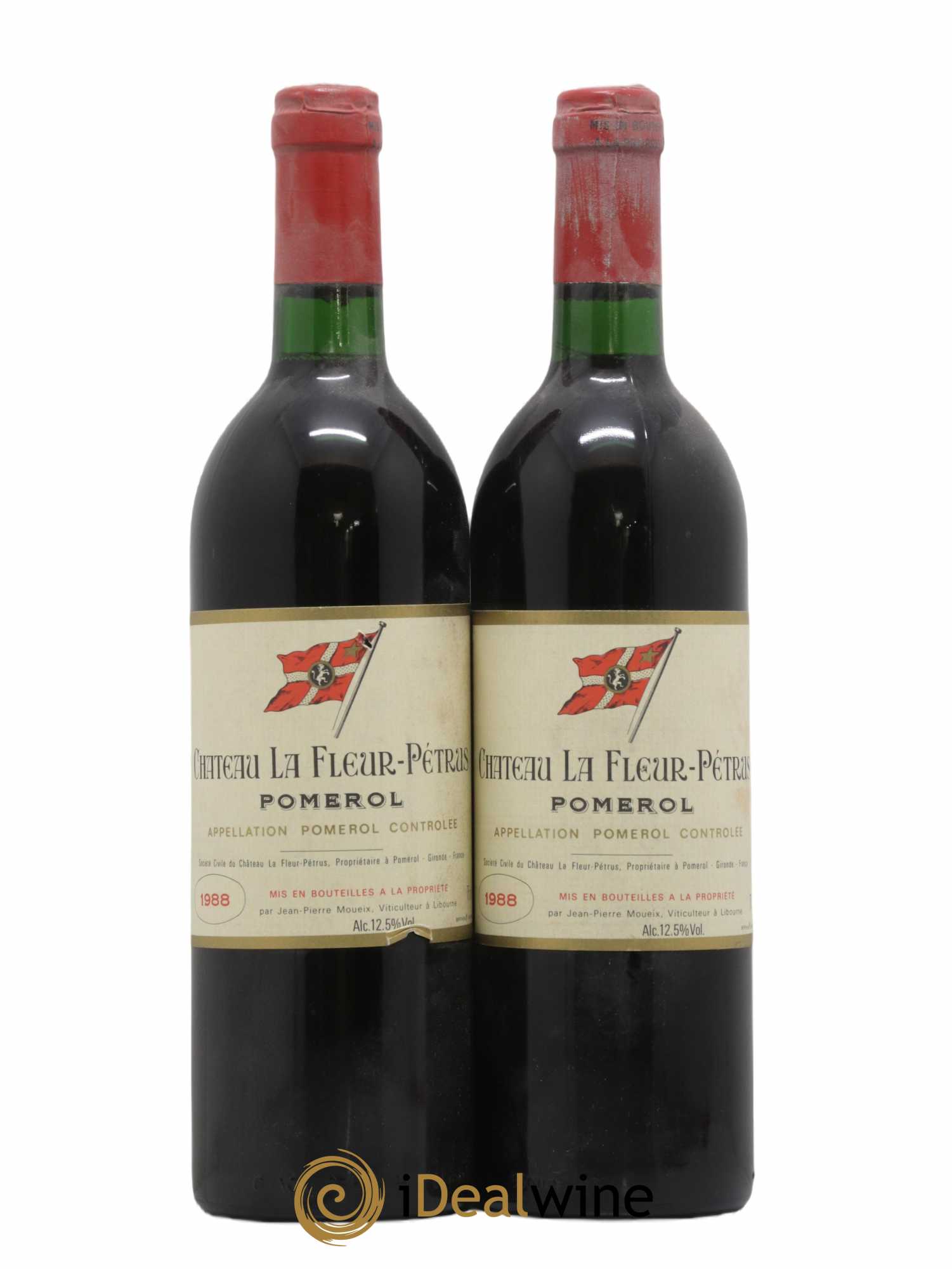 Château la Fleur Petrus 1988 - Lot of 2 bottles - 0