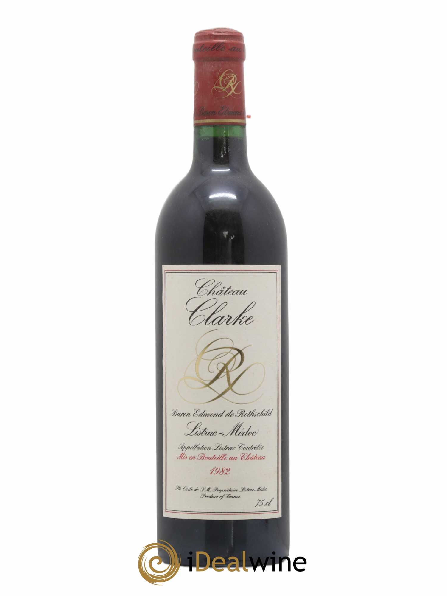 Château Clarke 1982 - Lot de 1 bouteille - 0