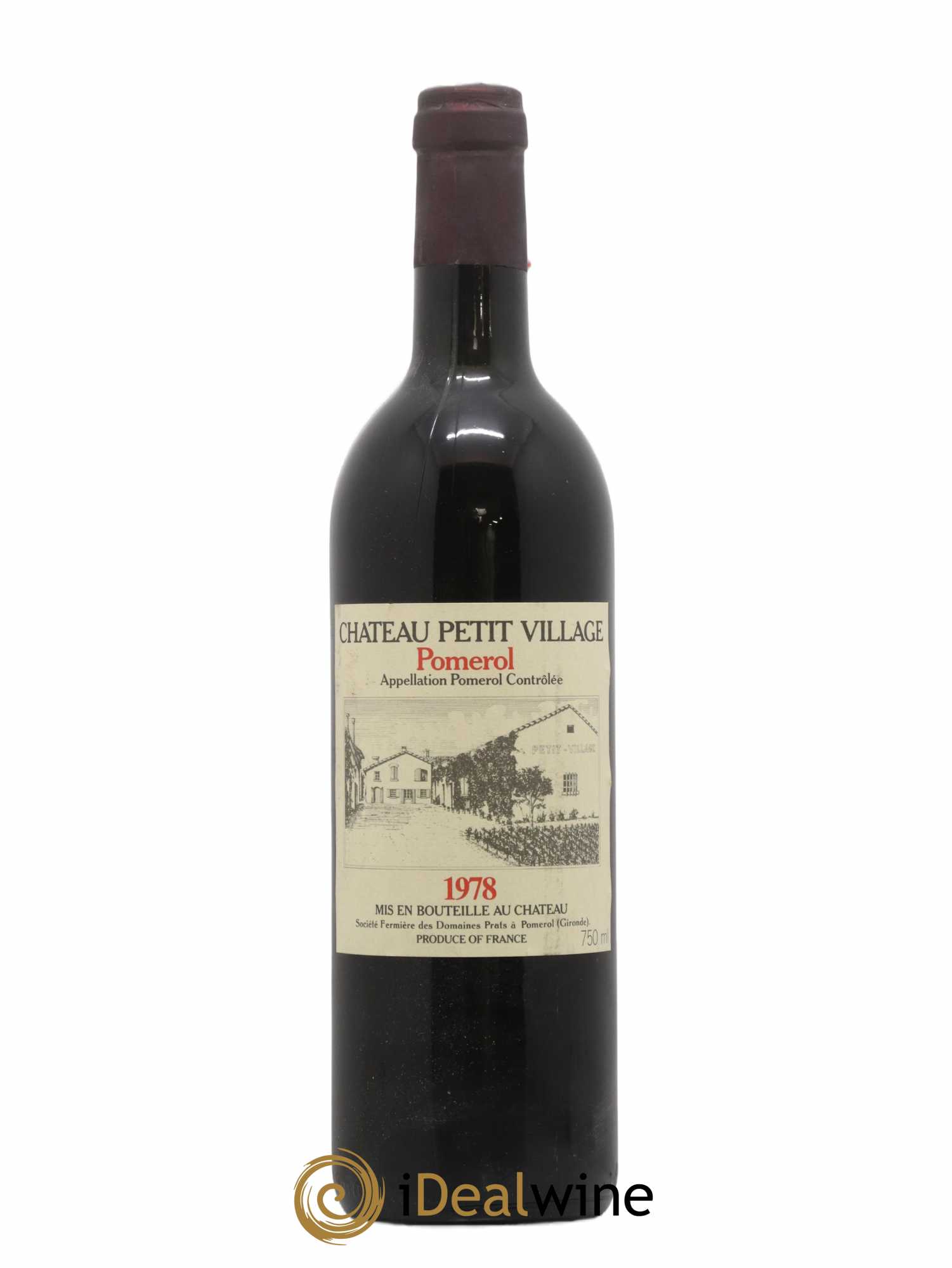 Château Petit Village 1978 - Lot de 1 bouteille - 0