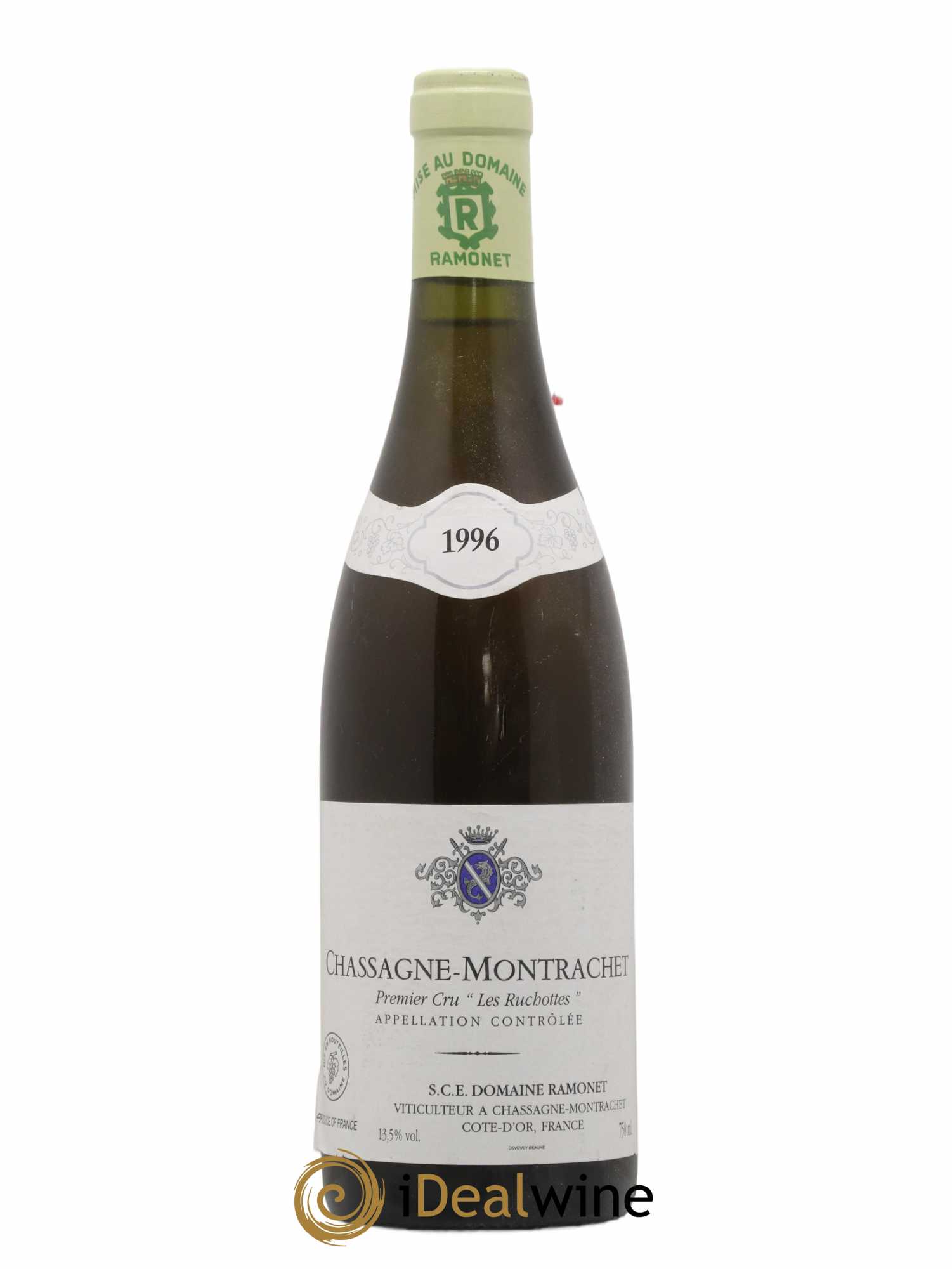 Chassagne-Montrachet 1er Cru Les Ruchottes Ramonet (Domaine) 1996 - Lot de 1 bouteille - 0