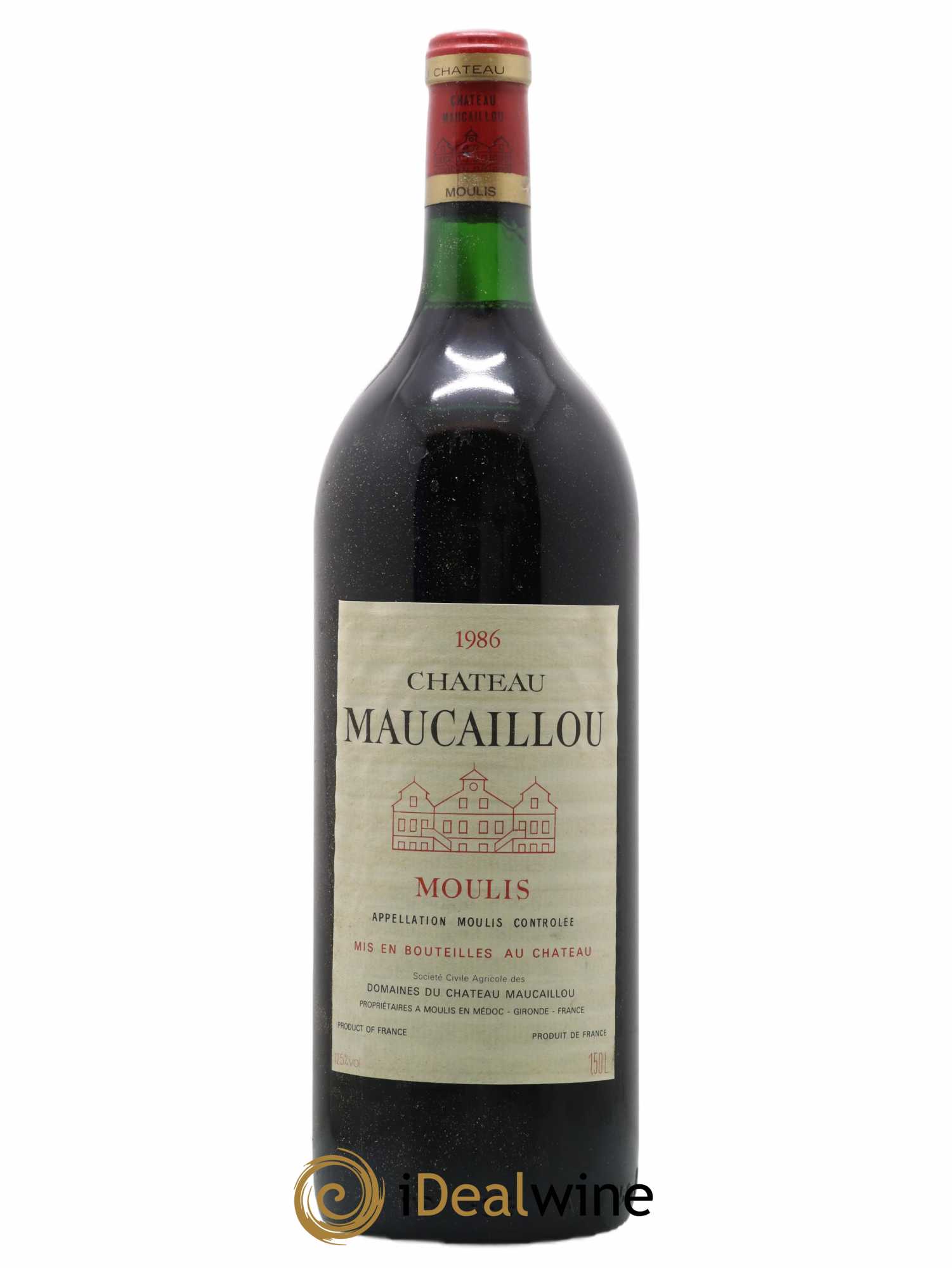 Château Maucaillou 1986 - Lot de 1 magnum - 0