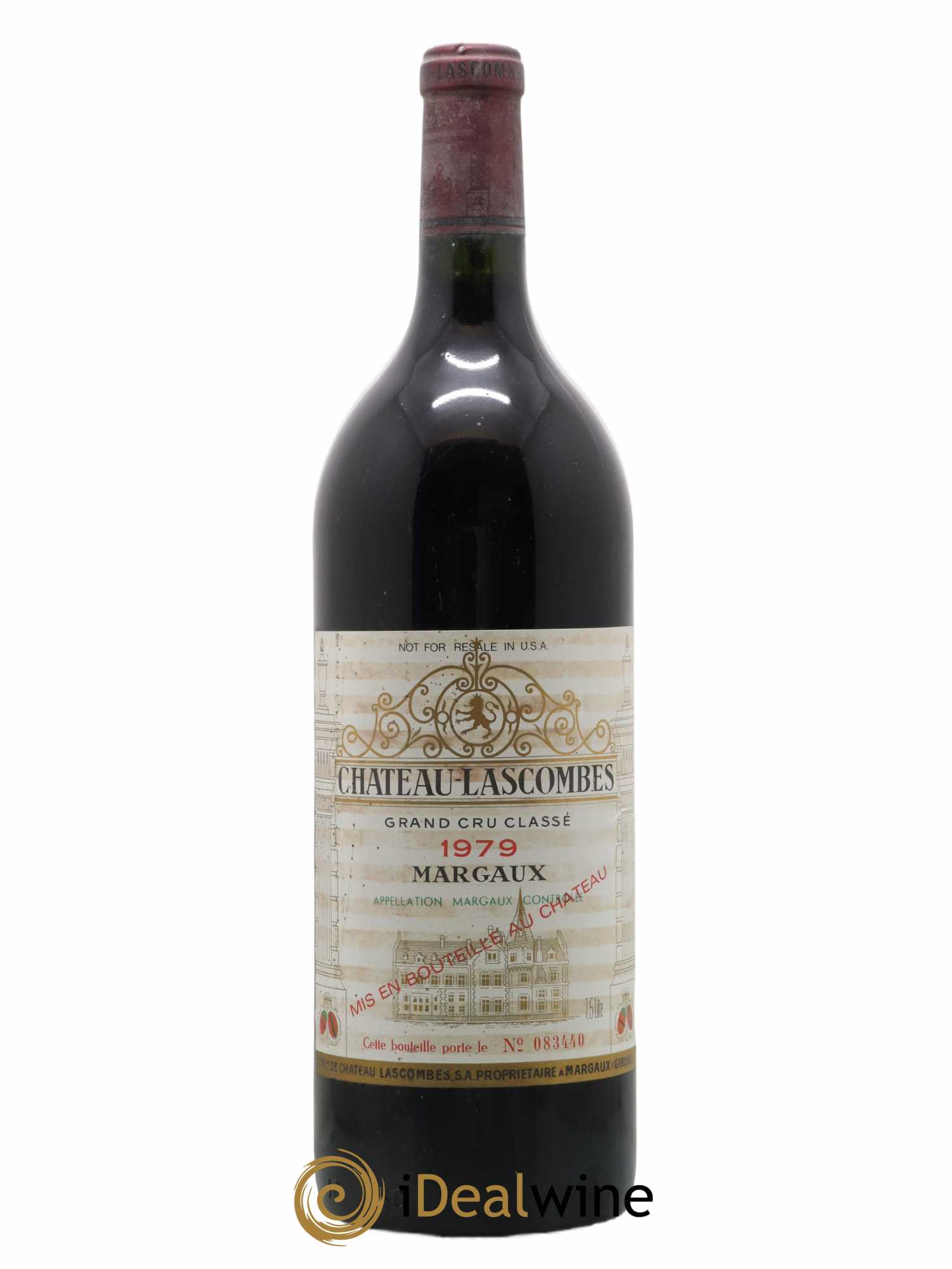 Château Lascombes 2ème Grand Cru Classé 1979 - Lot de 1 magnum - 0