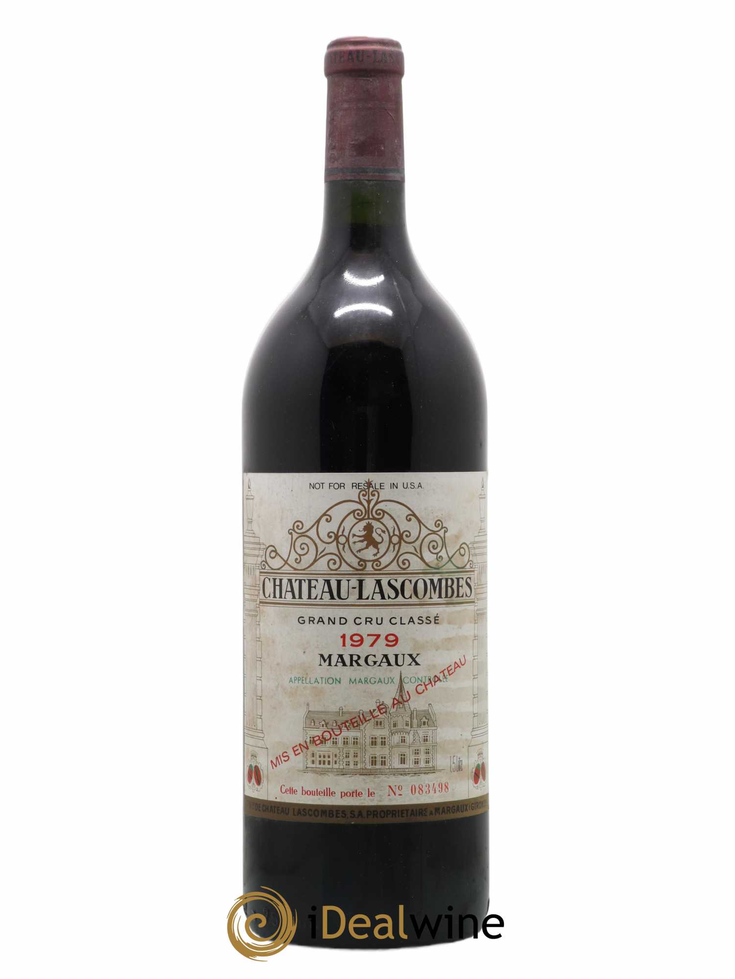 Château Lascombes 2ème Grand Cru Classé 1979 - Lot de 1 magnum - 0