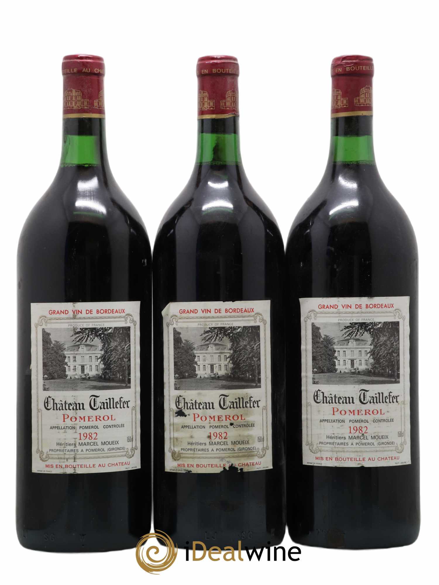Château Taillefer 1982 - Lot de 3 magnums - 0