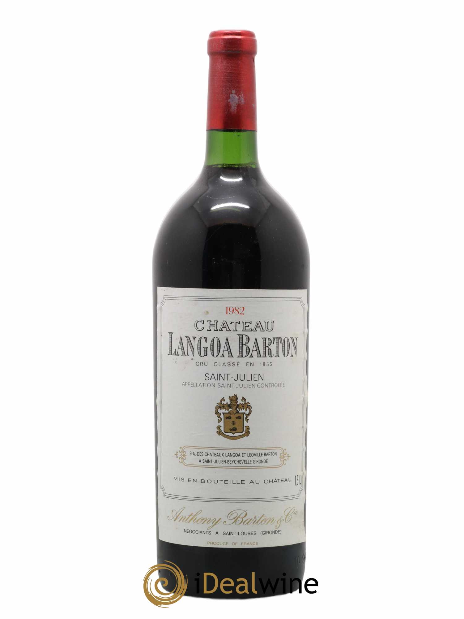 Château Langoa Barton 3ème Grand Cru Classé 1982 - Lot of 1 magnum - 0
