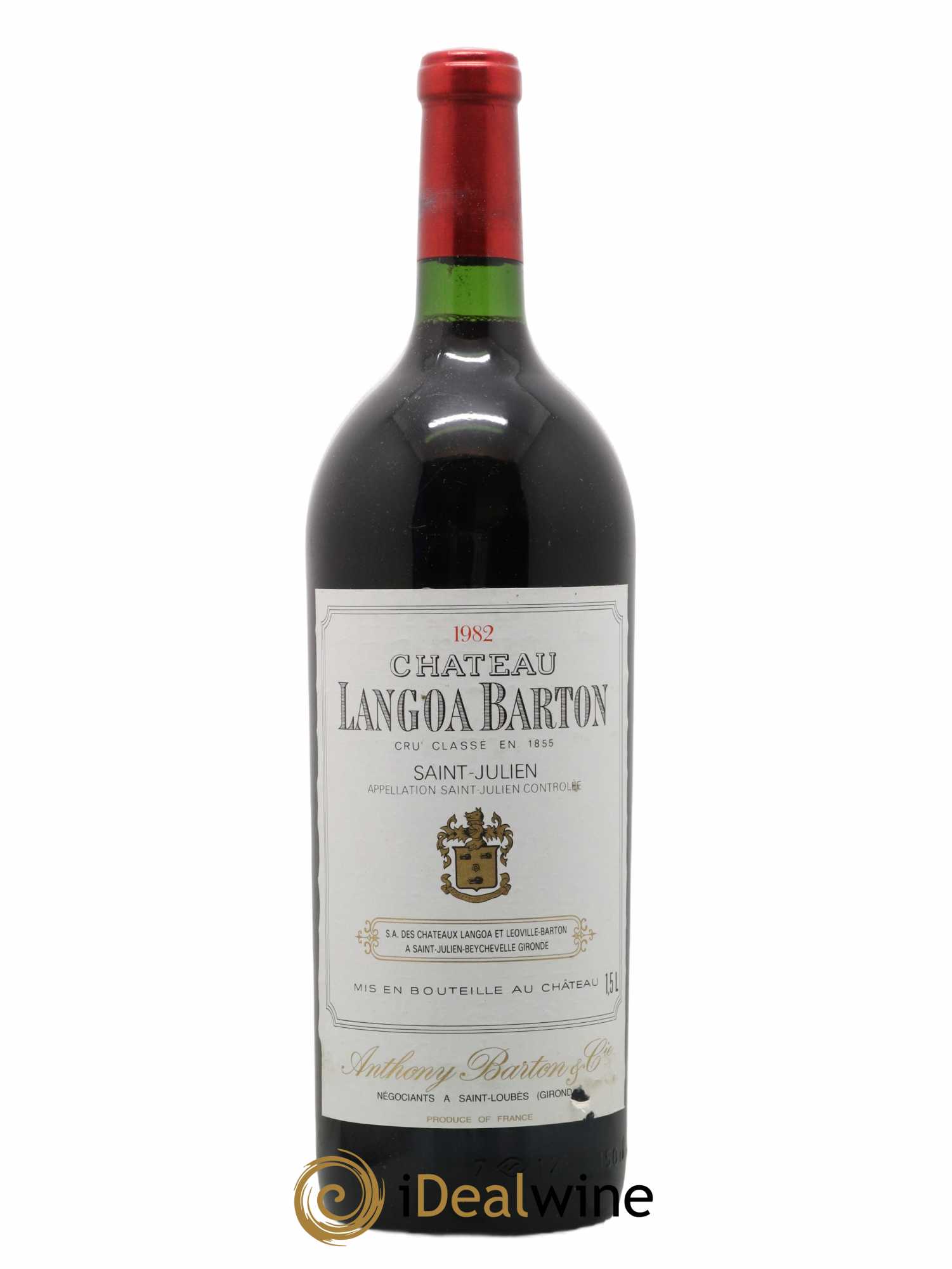 Château Langoa Barton 3ème Grand Cru Classé 1982 - Lot of 1 magnum - 0