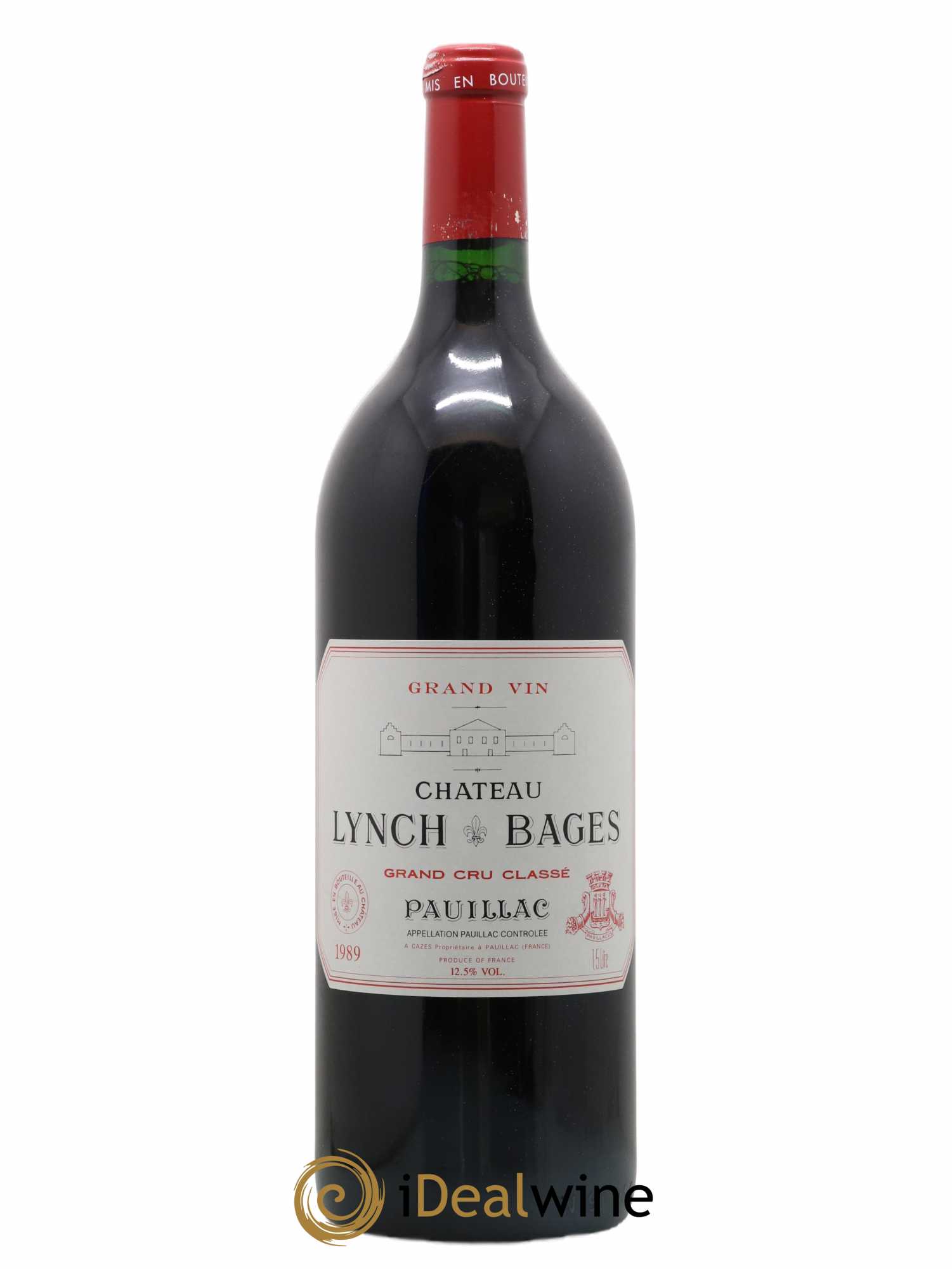 Château Lynch Bages 5ème Grand Cru Classé 1989 - Lot de 1 magnum - 0