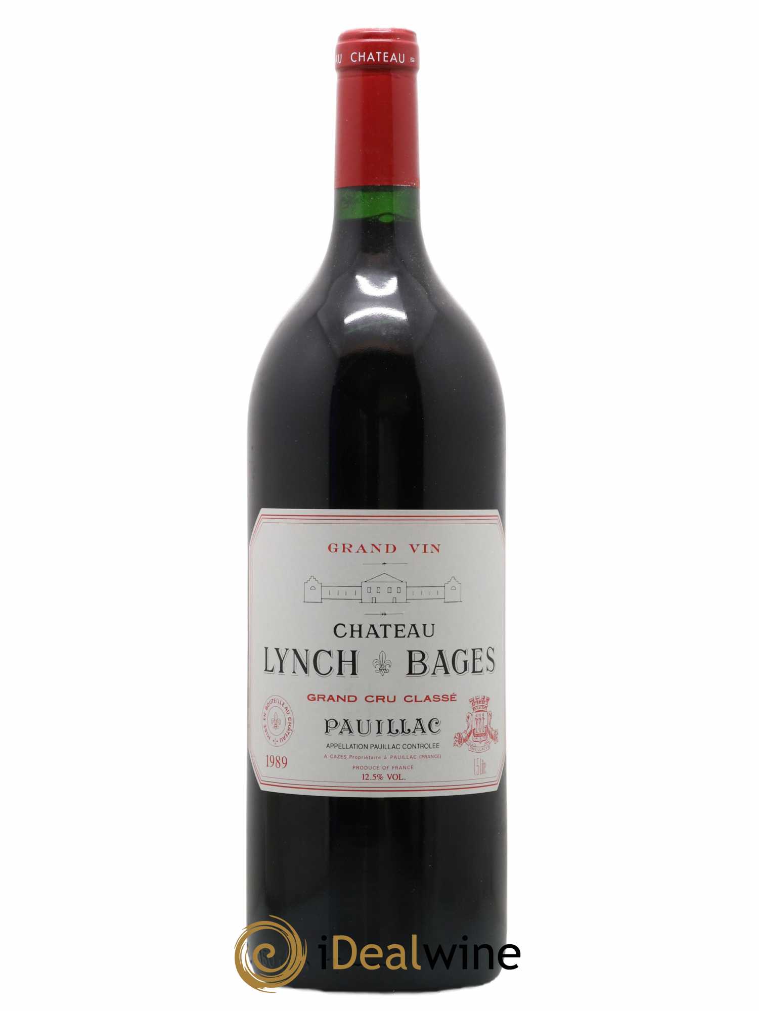 Château Lynch Bages 5ème Grand Cru Classé 1989 - Lot de 1 magnum - 0