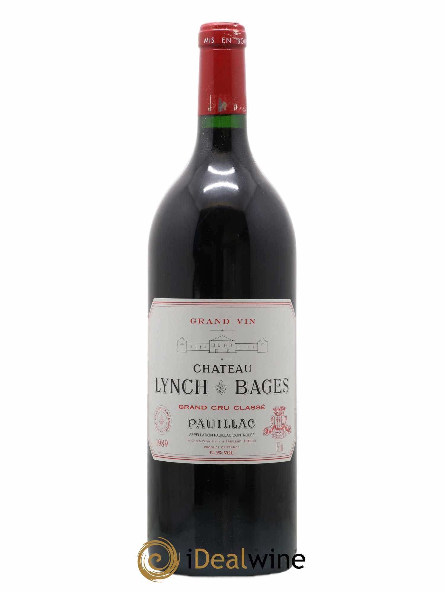 Château Lynch Bages 5ème Grand Cru Classé 1989 - Lot de 1 magnum - 0