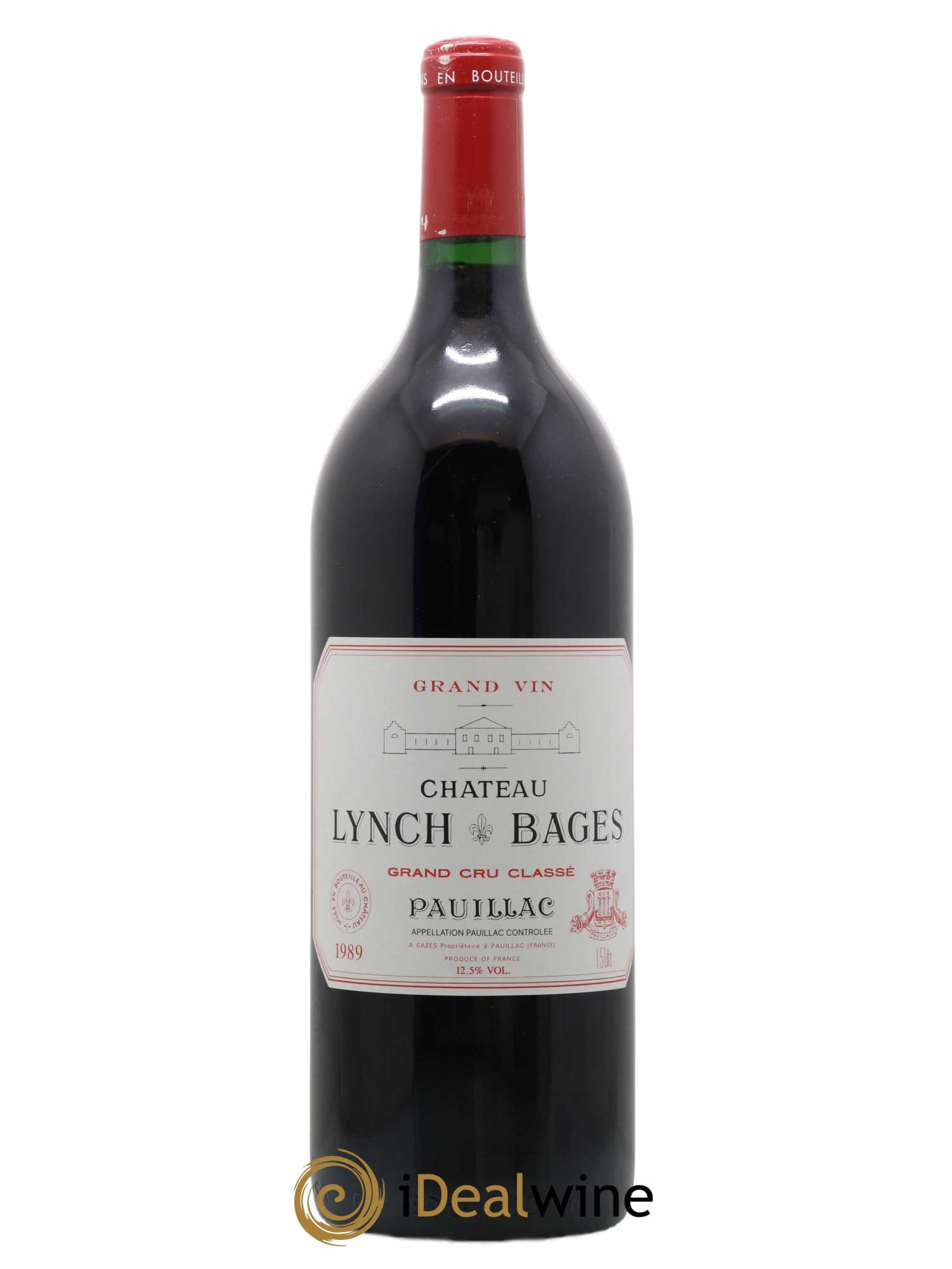 Château Lynch Bages 5ème Grand Cru Classé 1989 - Lot de 1 magnum - 0