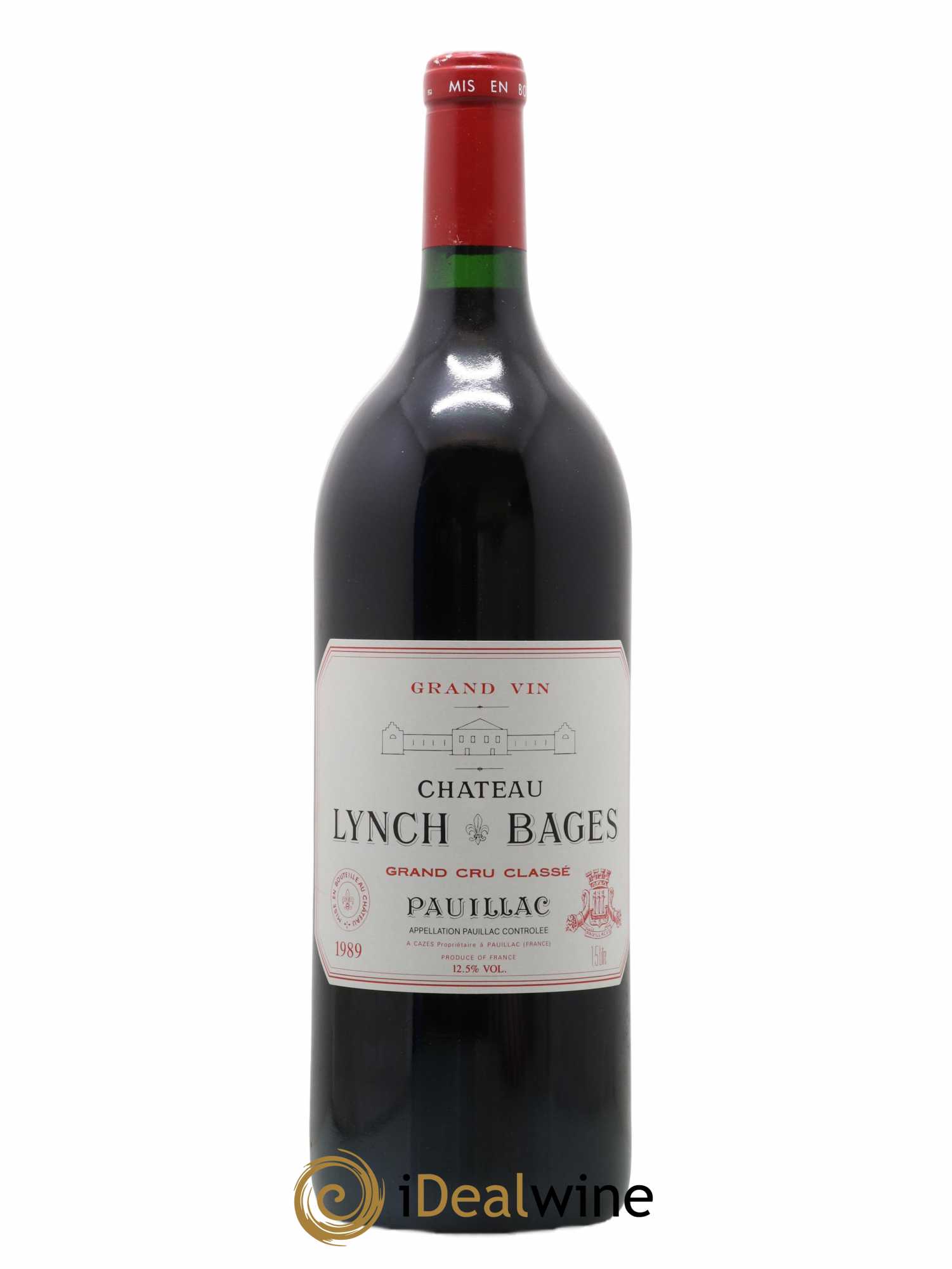 Château Lynch Bages 5ème Grand Cru Classé 1989 - Lot de 1 magnum - 0