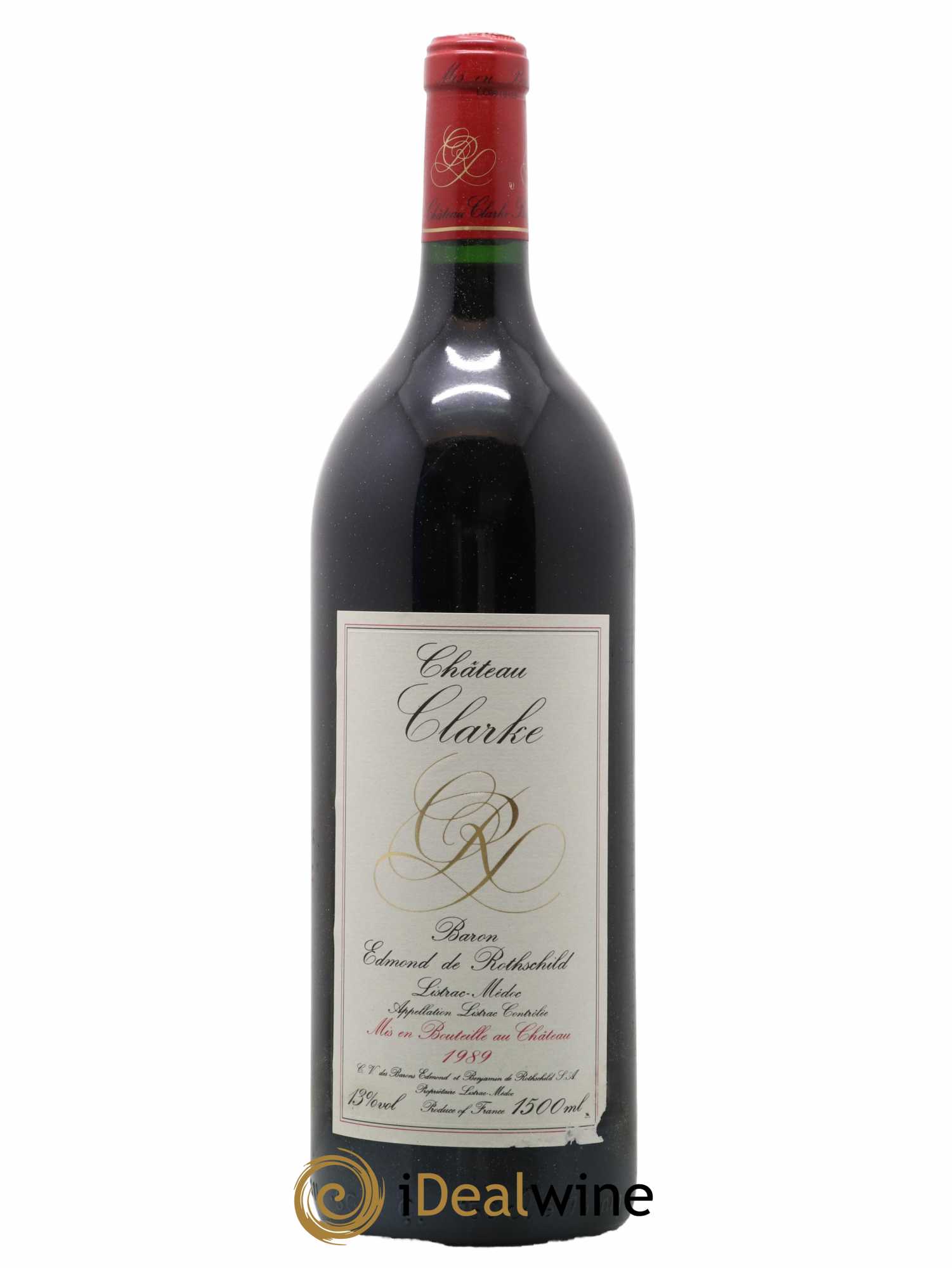 Château Clarke 1989 - Lot de 1 magnum - 0