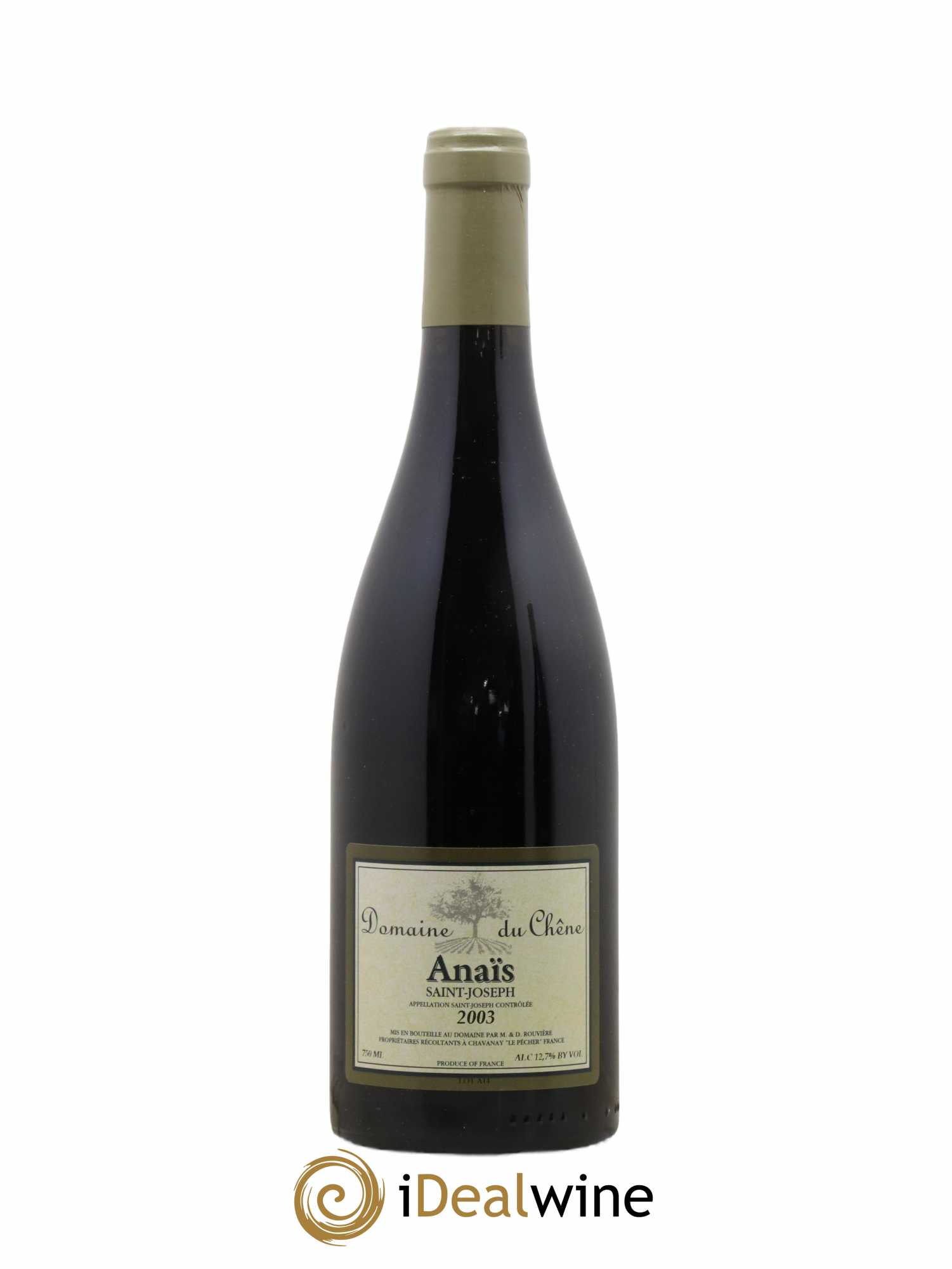 Saint-Joseph Anais Domaine du Chêne Rouvière 2003 - Posten von 1 Flasche - 0