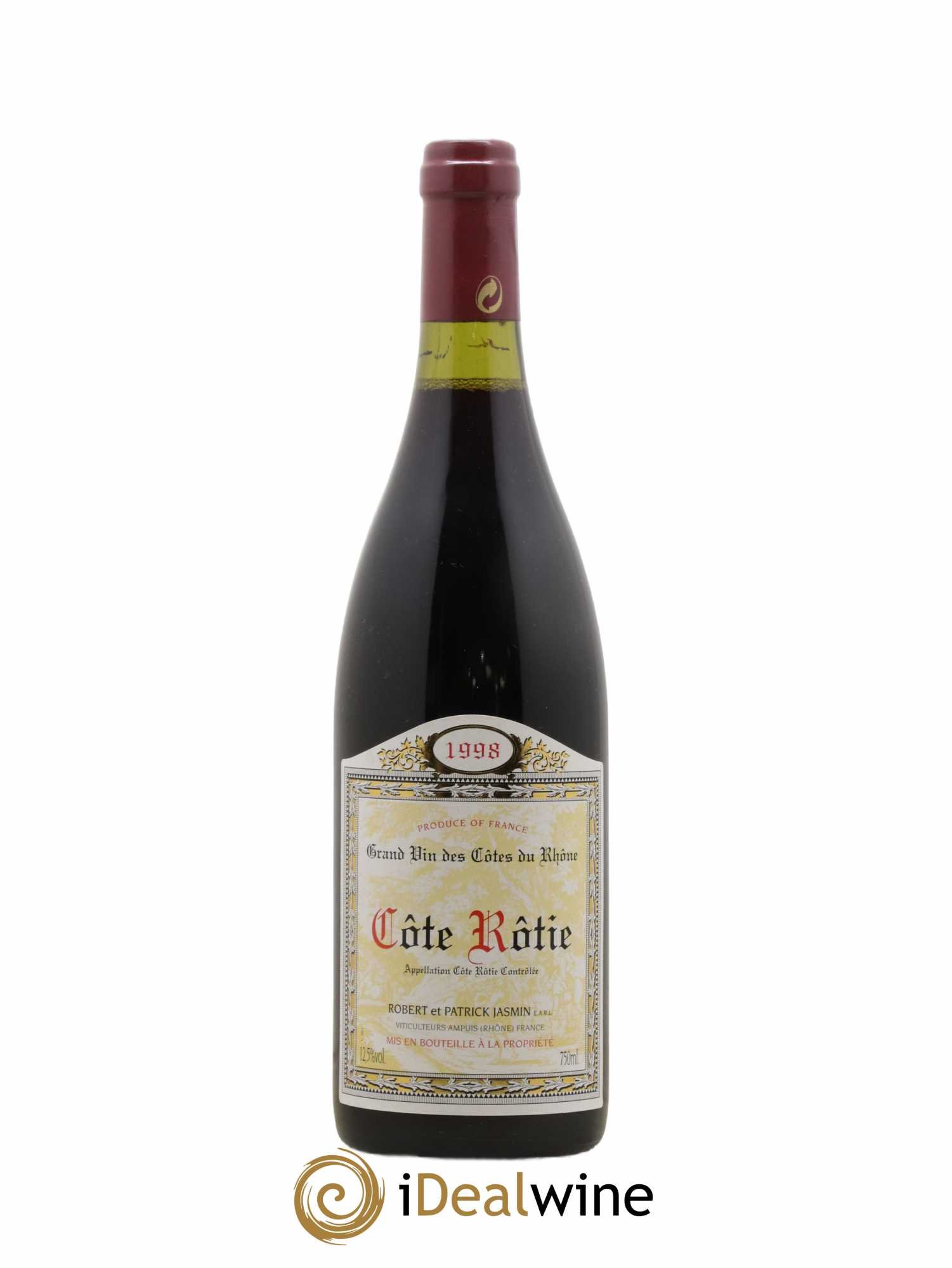 Côte-Rôtie Jasmin (Domaine) 1998 - Lot de 1 bouteille - 0