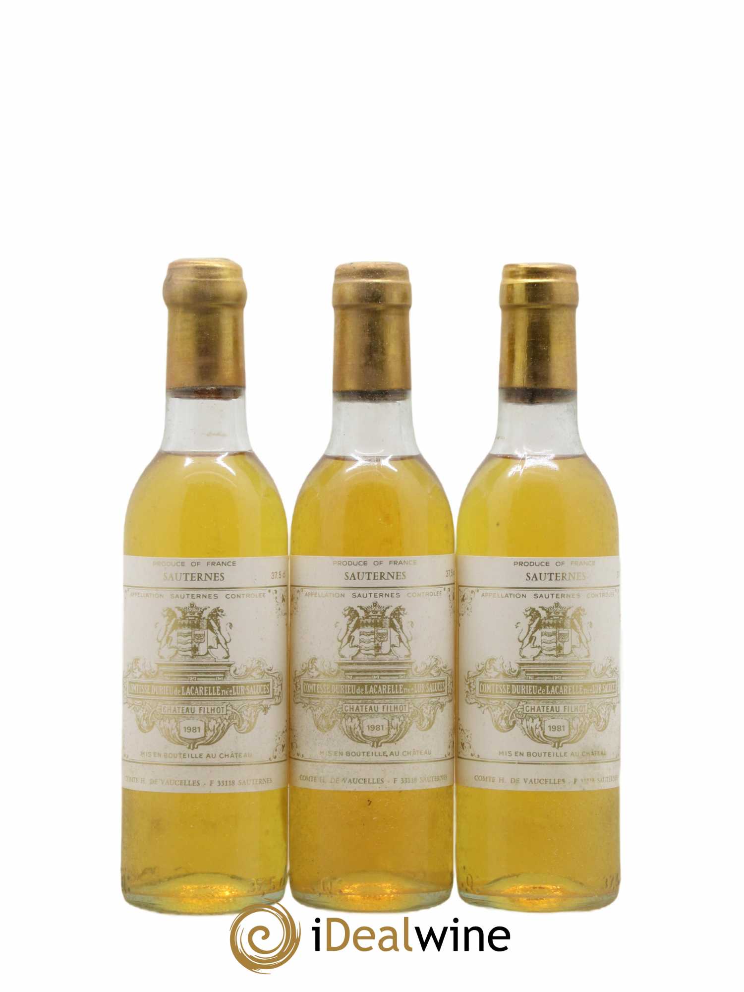 Château Filhot 2ème Grand Cru Classé 1981 - Lot of 12 half-bottles - 2