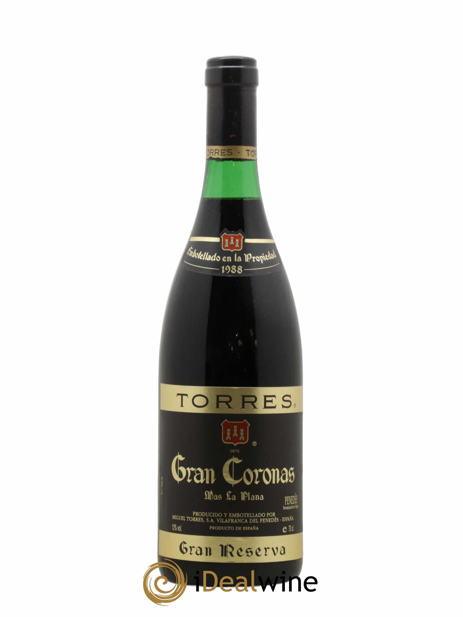 Penedes Gran Reserva Gran Coronas Mas La Plana Torres 1988 - Posten von 1 Flasche - 0