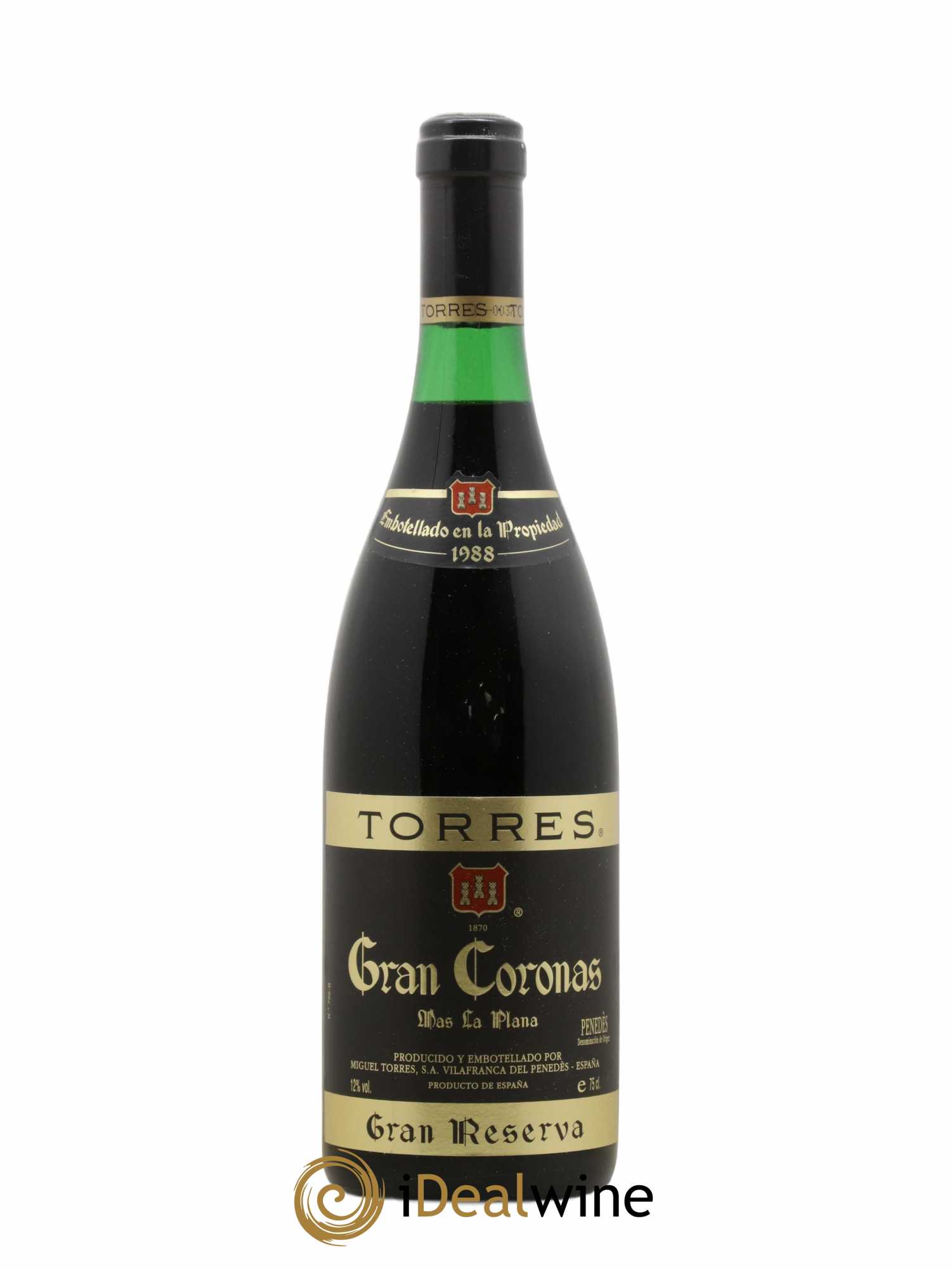 Penedes Gran Reserva Gran Coronas Mas La Plana Torres 1988 - Posten von 1 Flasche - 0