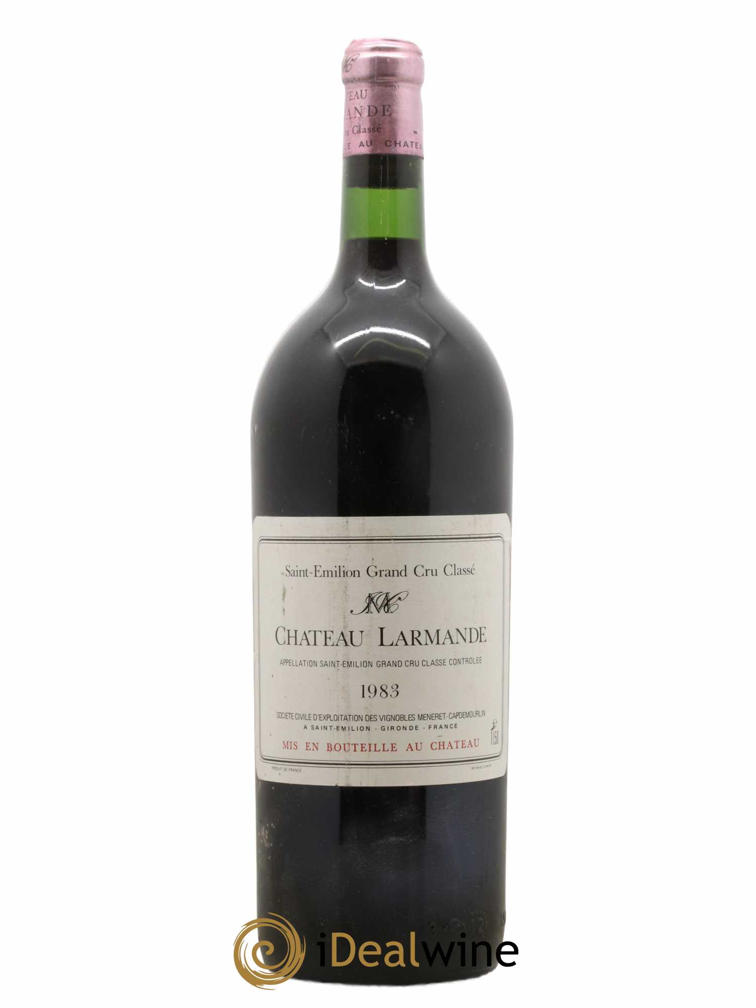 Château Larmande Grand Cru Classé 1983 - Lot de 1 magnum - 0