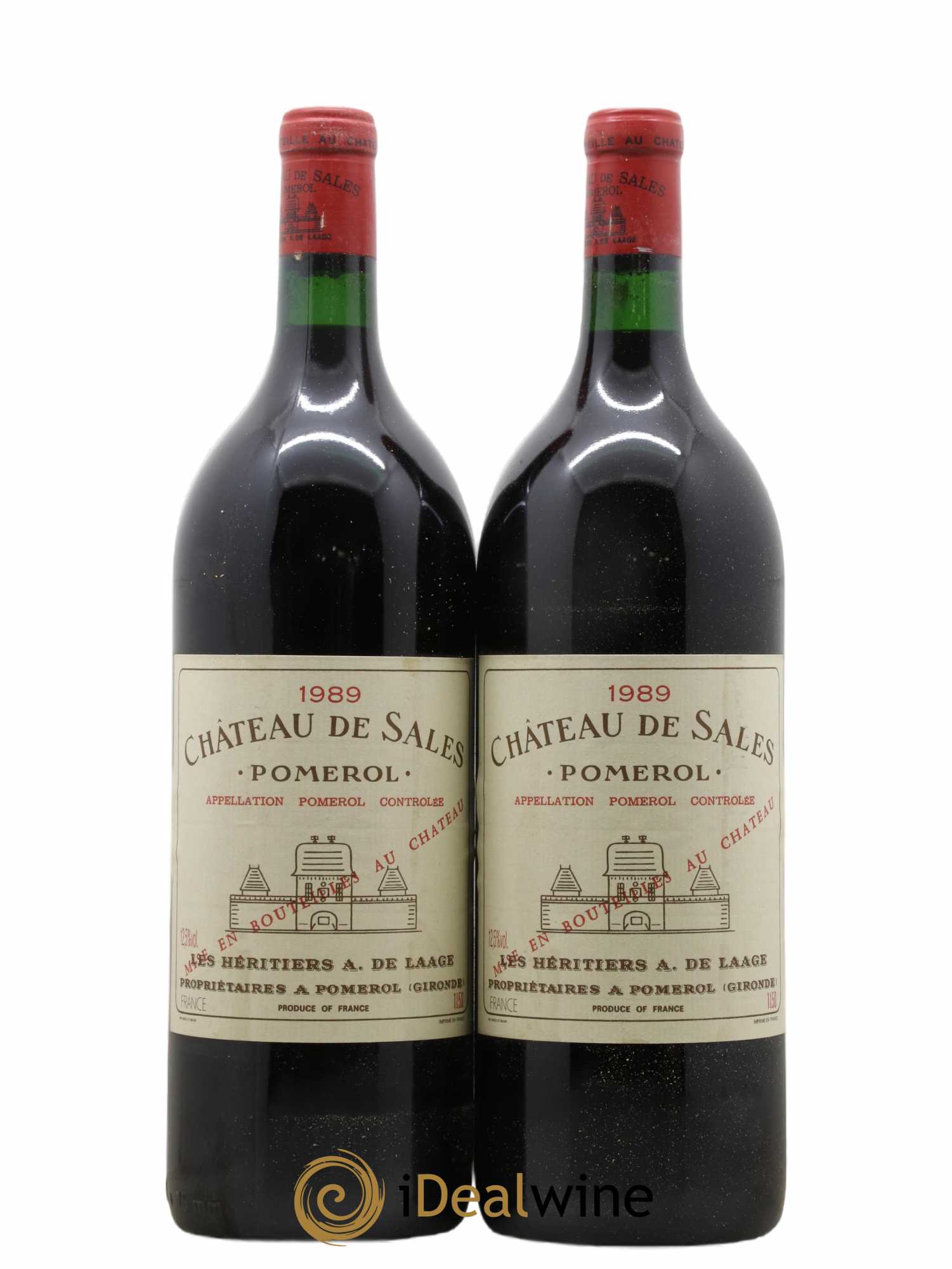 Château de Sales 1989 - Lot de 2 magnums - 0