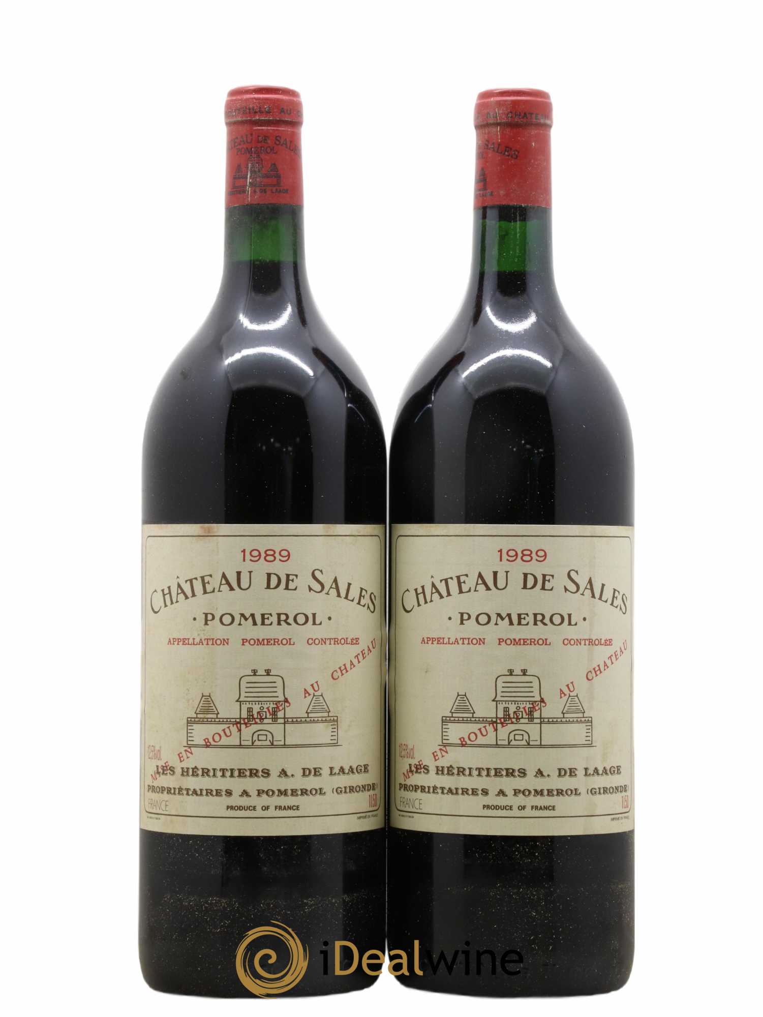 Château de Sales 1989 - Lot de 2 magnums - 0