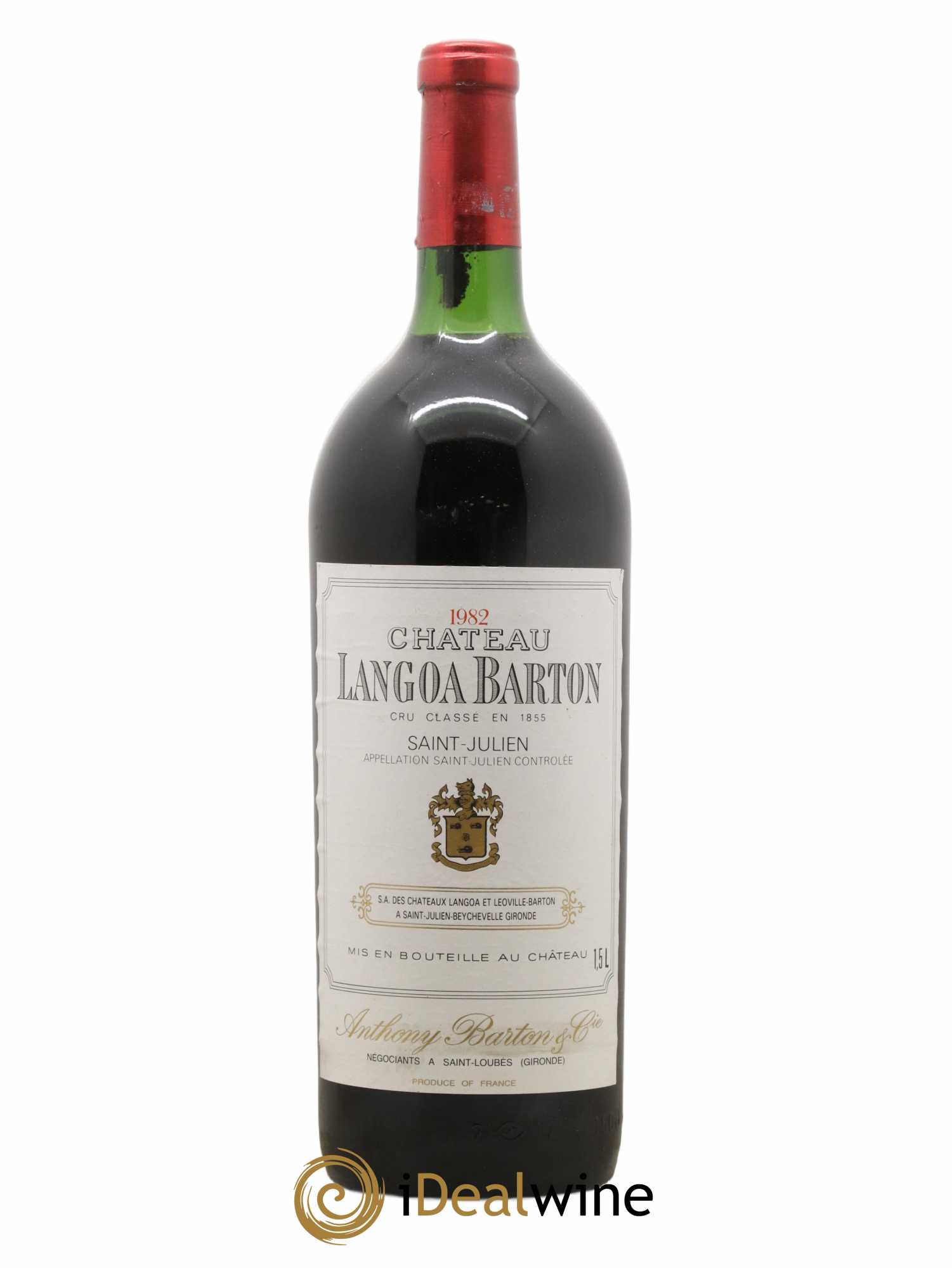 Château Langoa Barton 3ème Grand Cru Classé 1982 - Lot of 1 magnum - 0