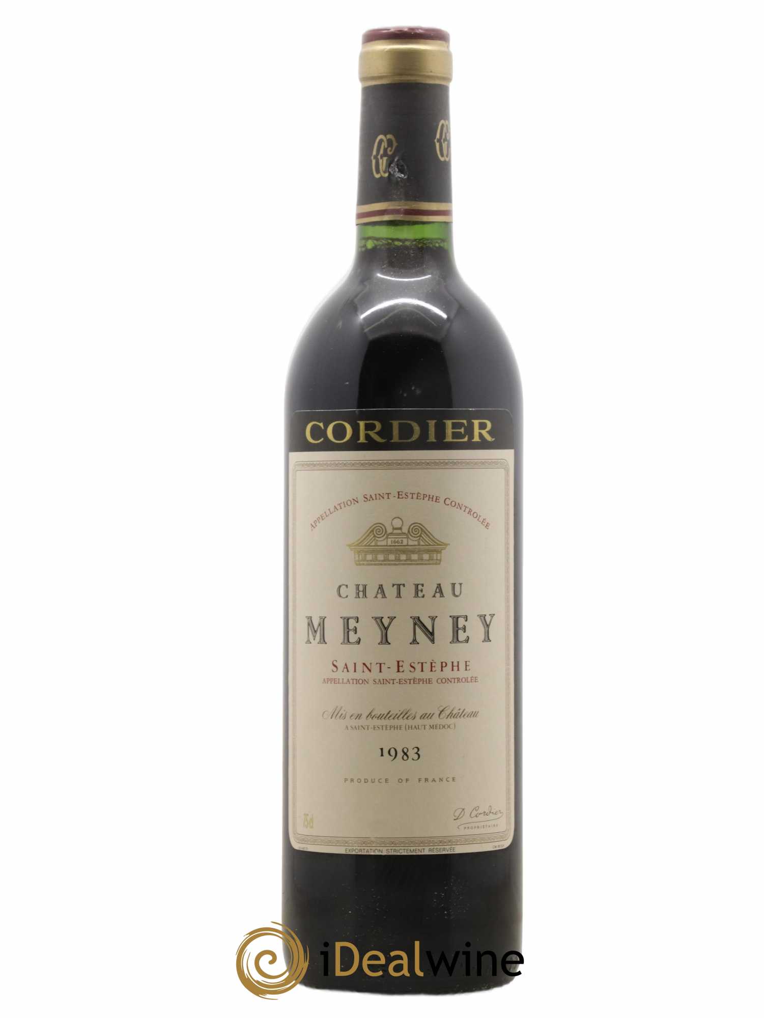 Château Meyney 1983 - Lot de 1 bouteille - 0