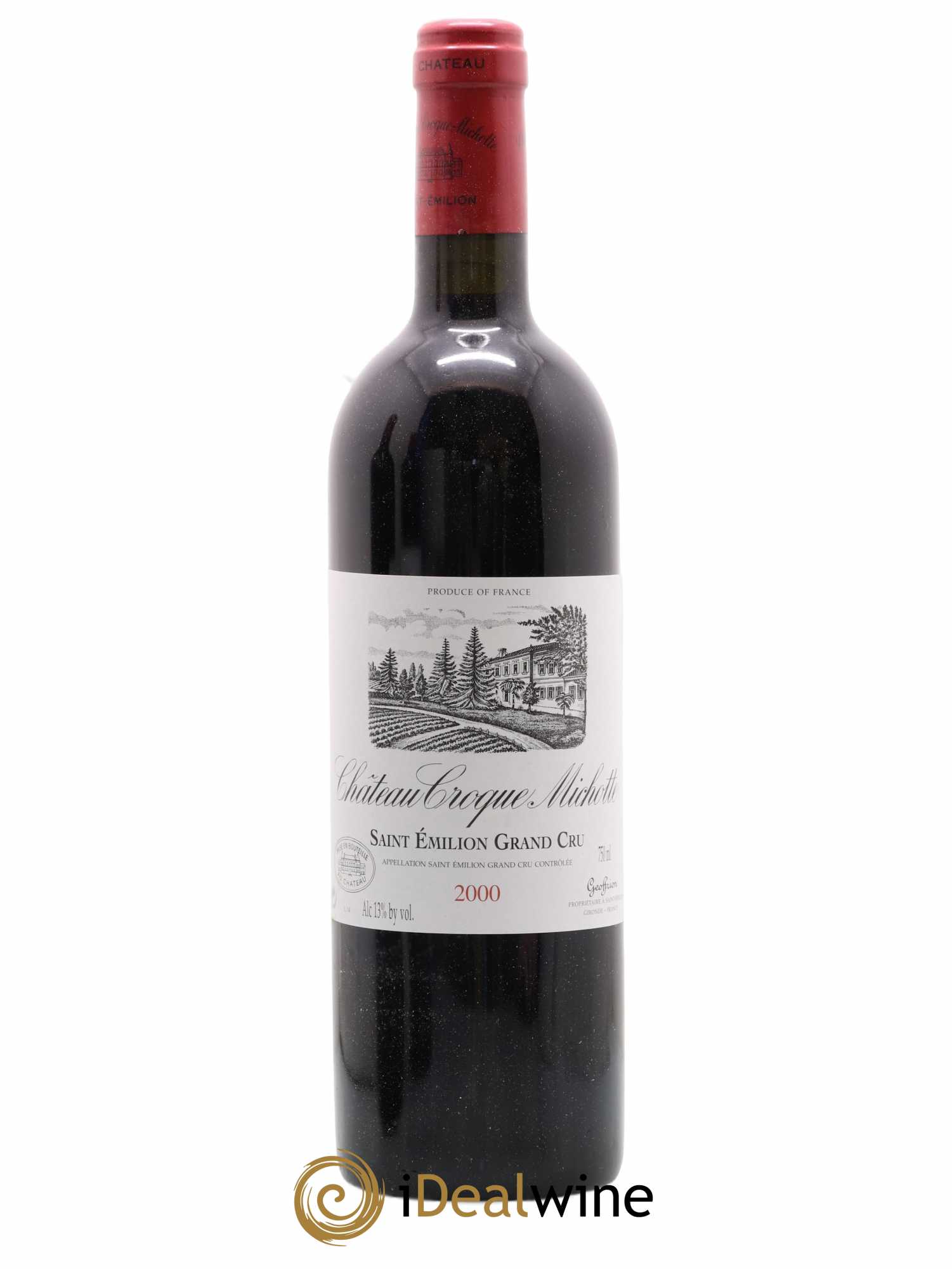 Château Croque Michotte 2000 - Lot of 1 bottle - 0