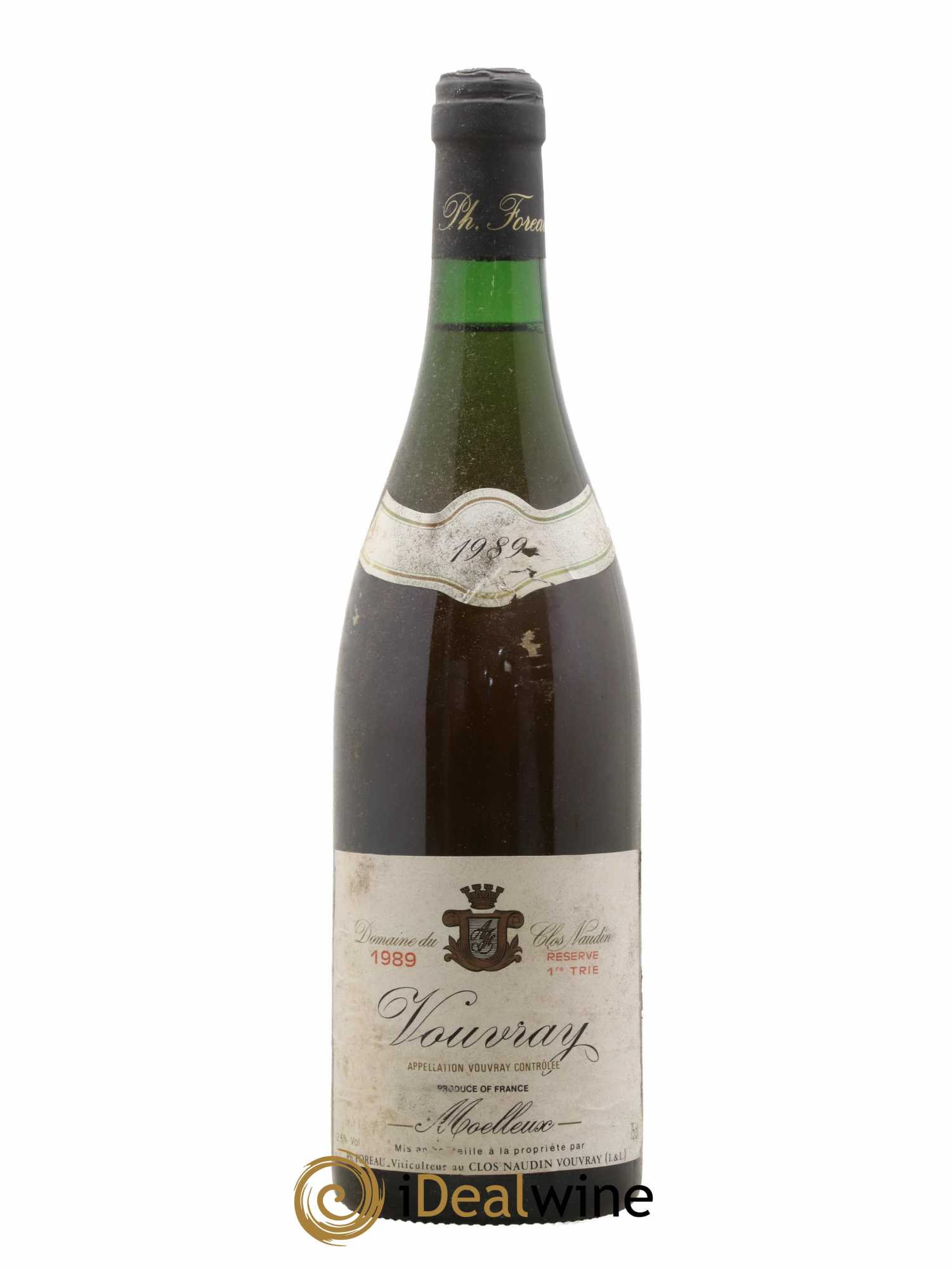 Vouvray Moelleux Réserve Clos Naudin - Philippe Foreau 1989 - Lotto di 1 bottiglia - 0