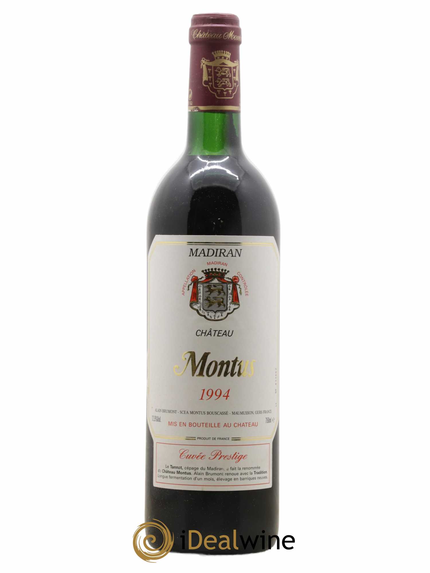 Madiran Château Montus-Prestige Alain Brumont 1994 - Lot of 1 bottle - 0