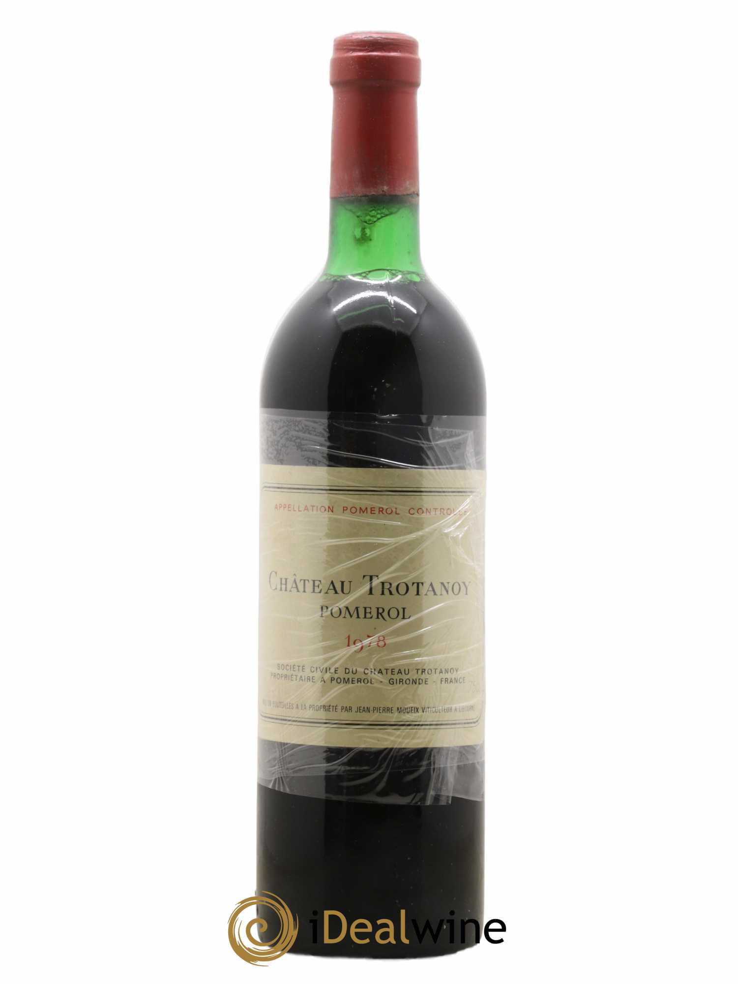 Château Trotanoy 1978 - Lot de 1 bouteille - 0