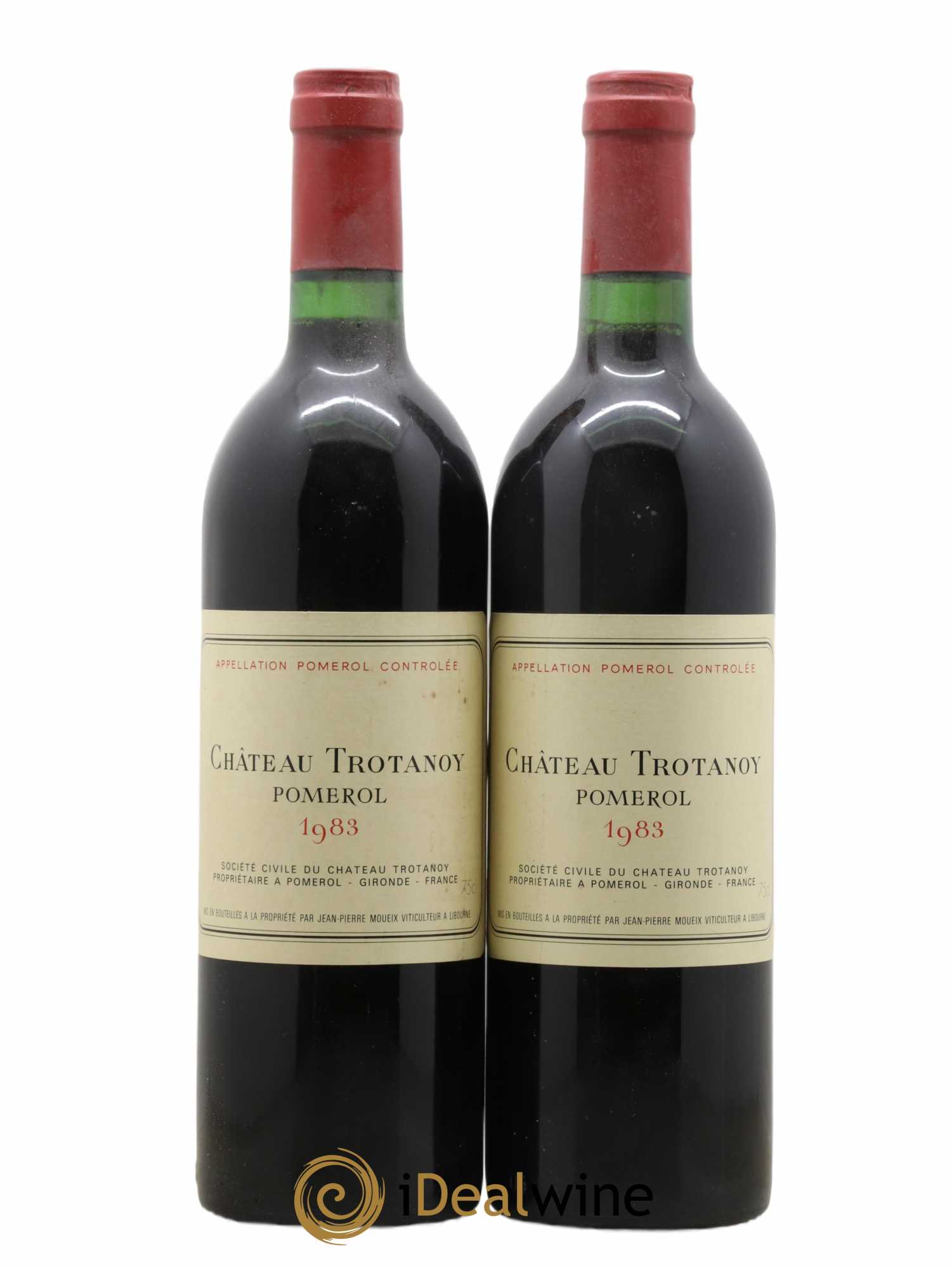 Château Trotanoy 1983 - Lot de 2 bouteilles - 0